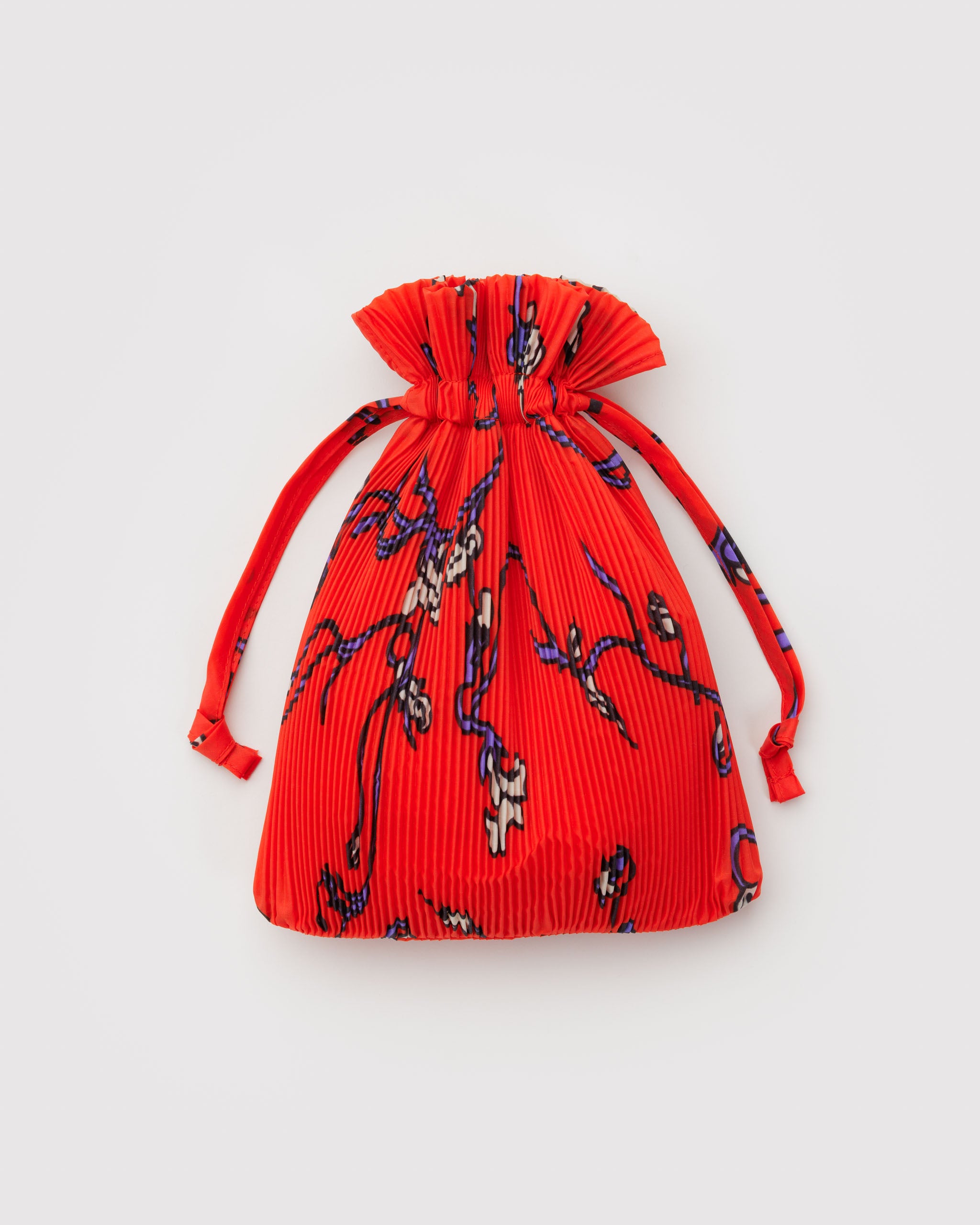BAGGU Pleated - Red Snapdragon