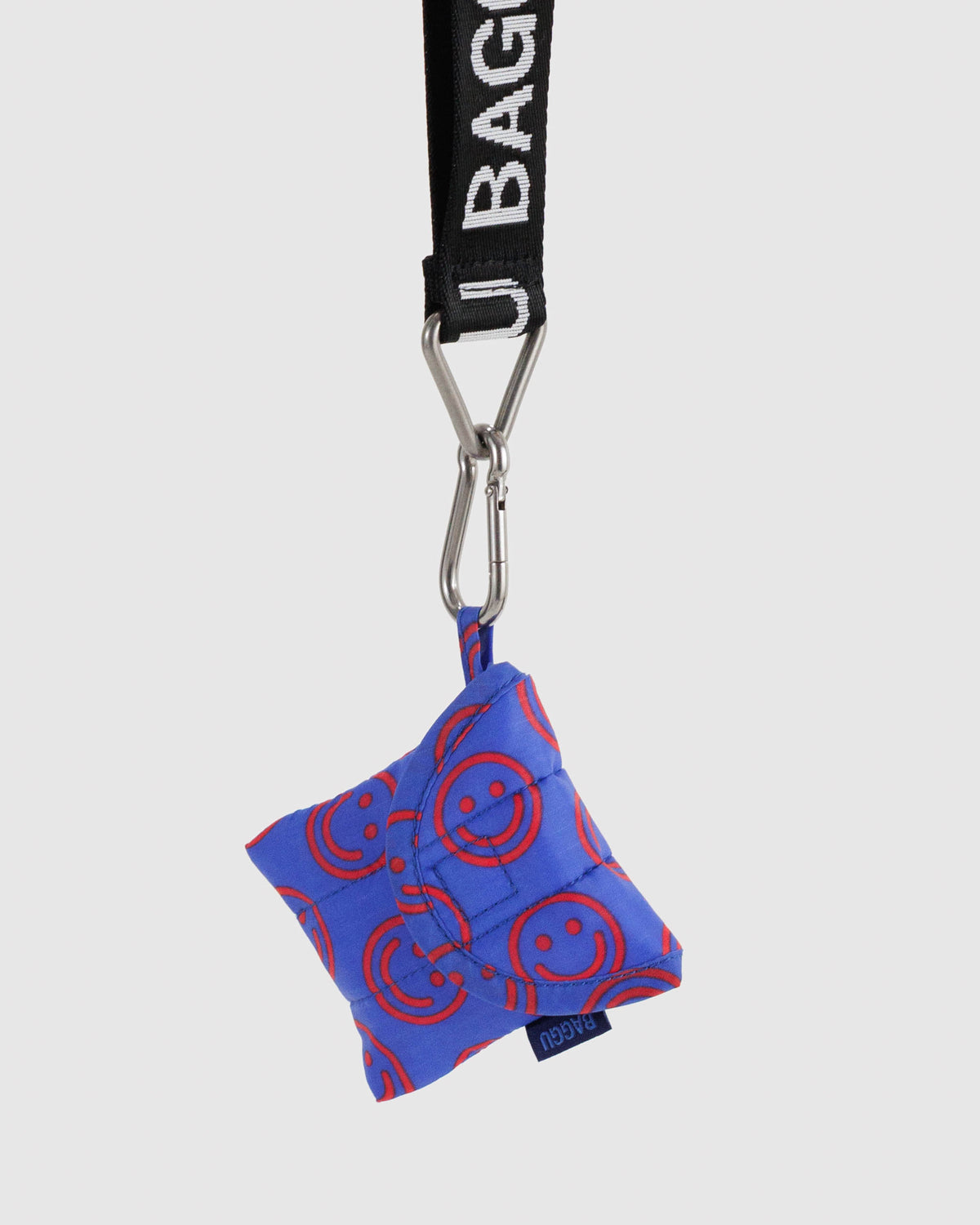BAGGU Puffy Earbuds Case - Mini Cobalt Happy