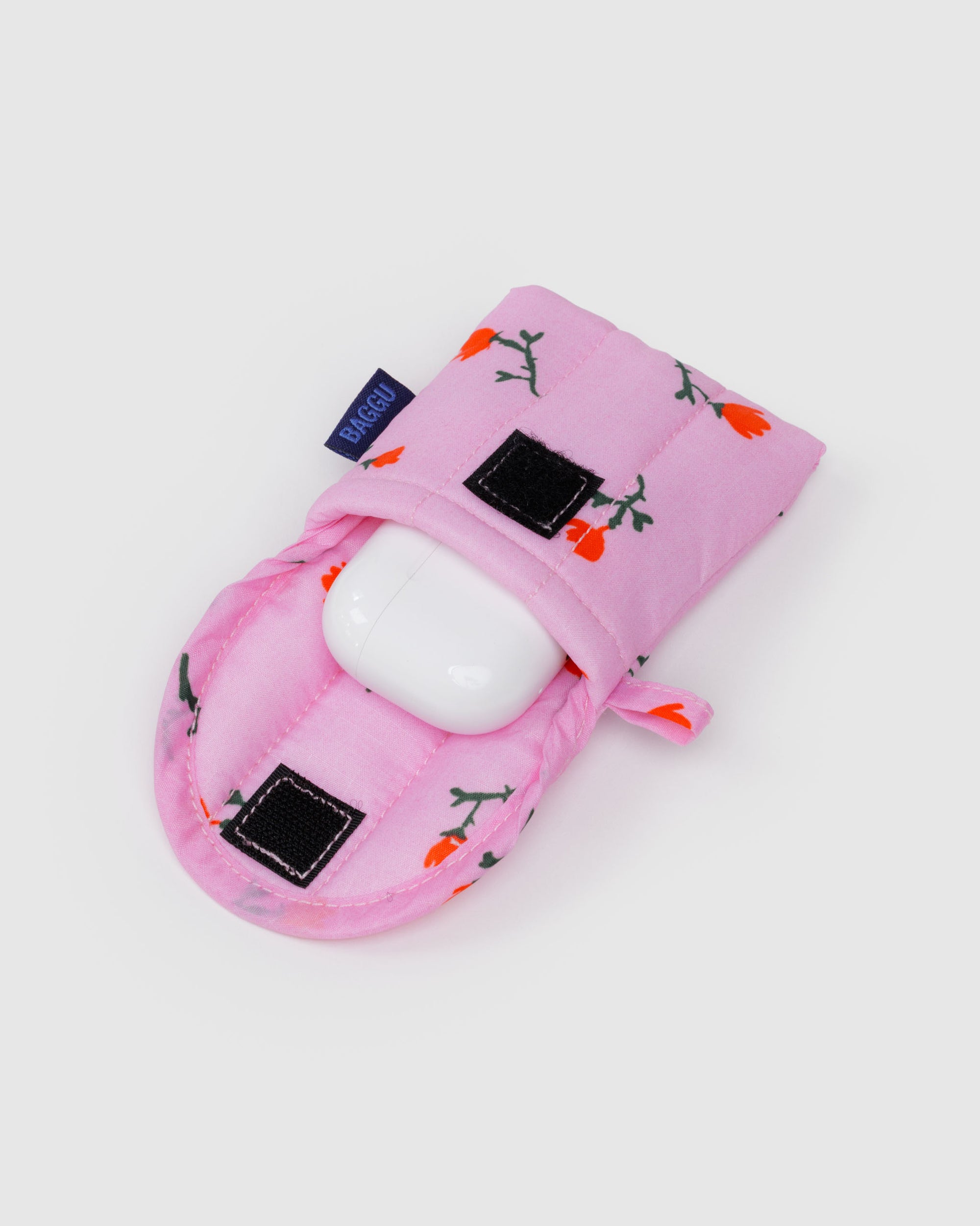 BAGGU Puffy Earbuds Case - Painted Wildflower