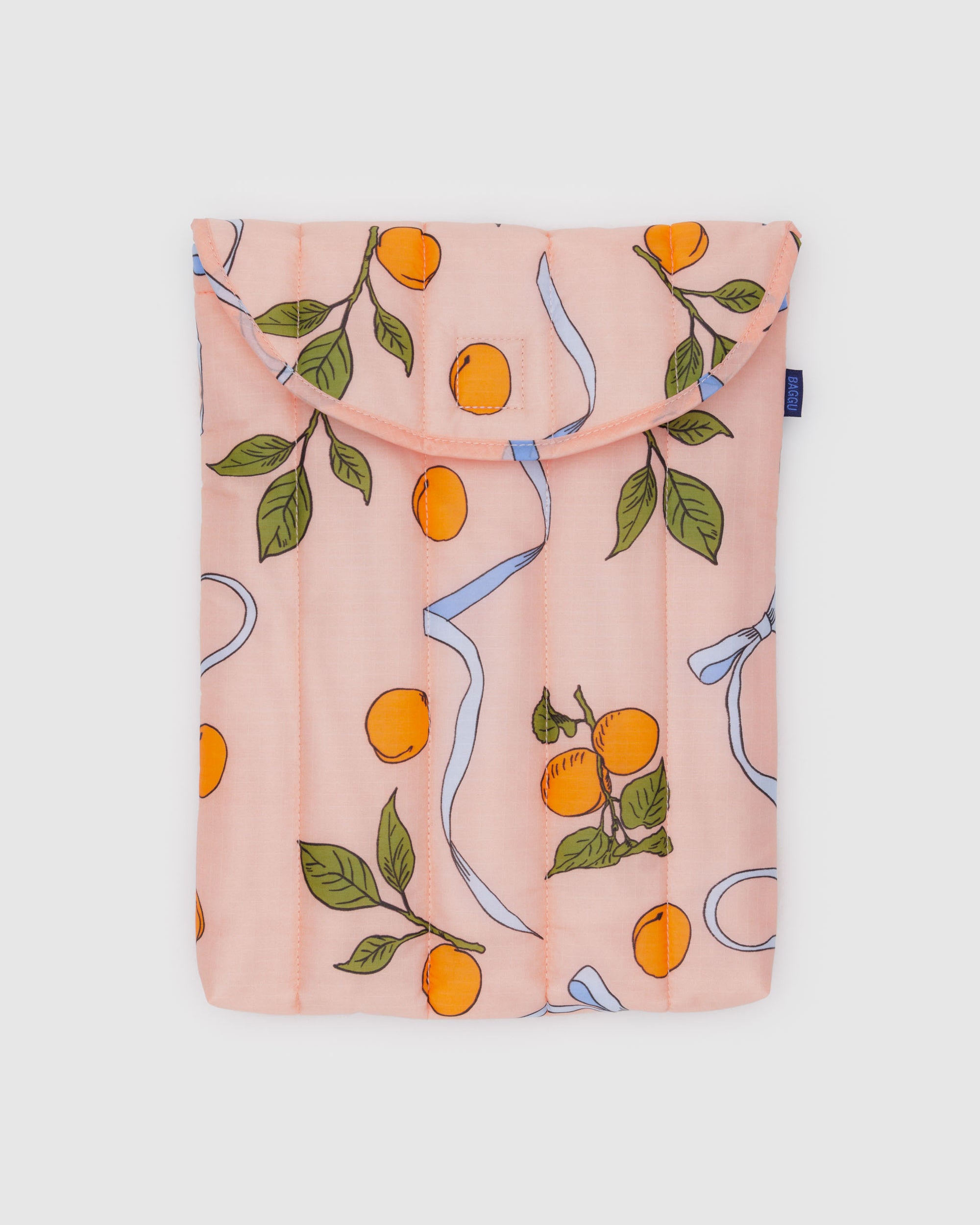 BAGGU Puffy Laptop Sleeve 13"/14" Apricots & Ribbons