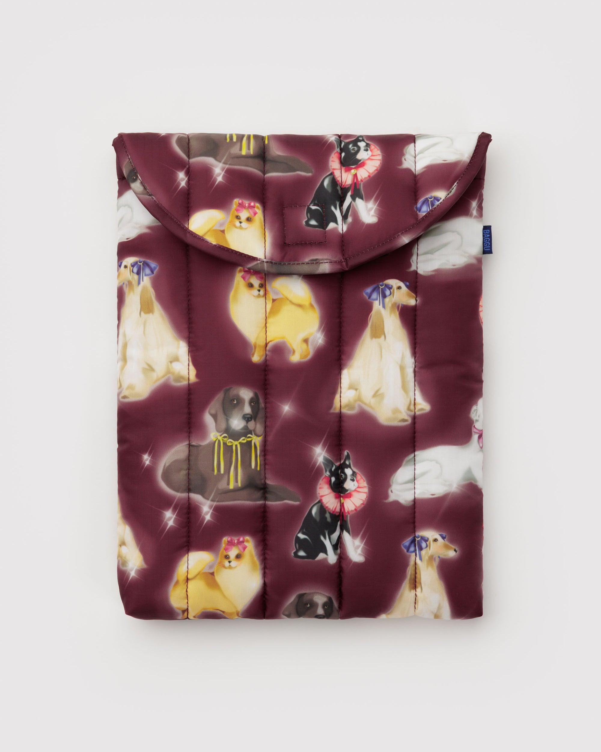 BAGGU Puffy Laptop Sleeve 13/14" - Fancy Dogs