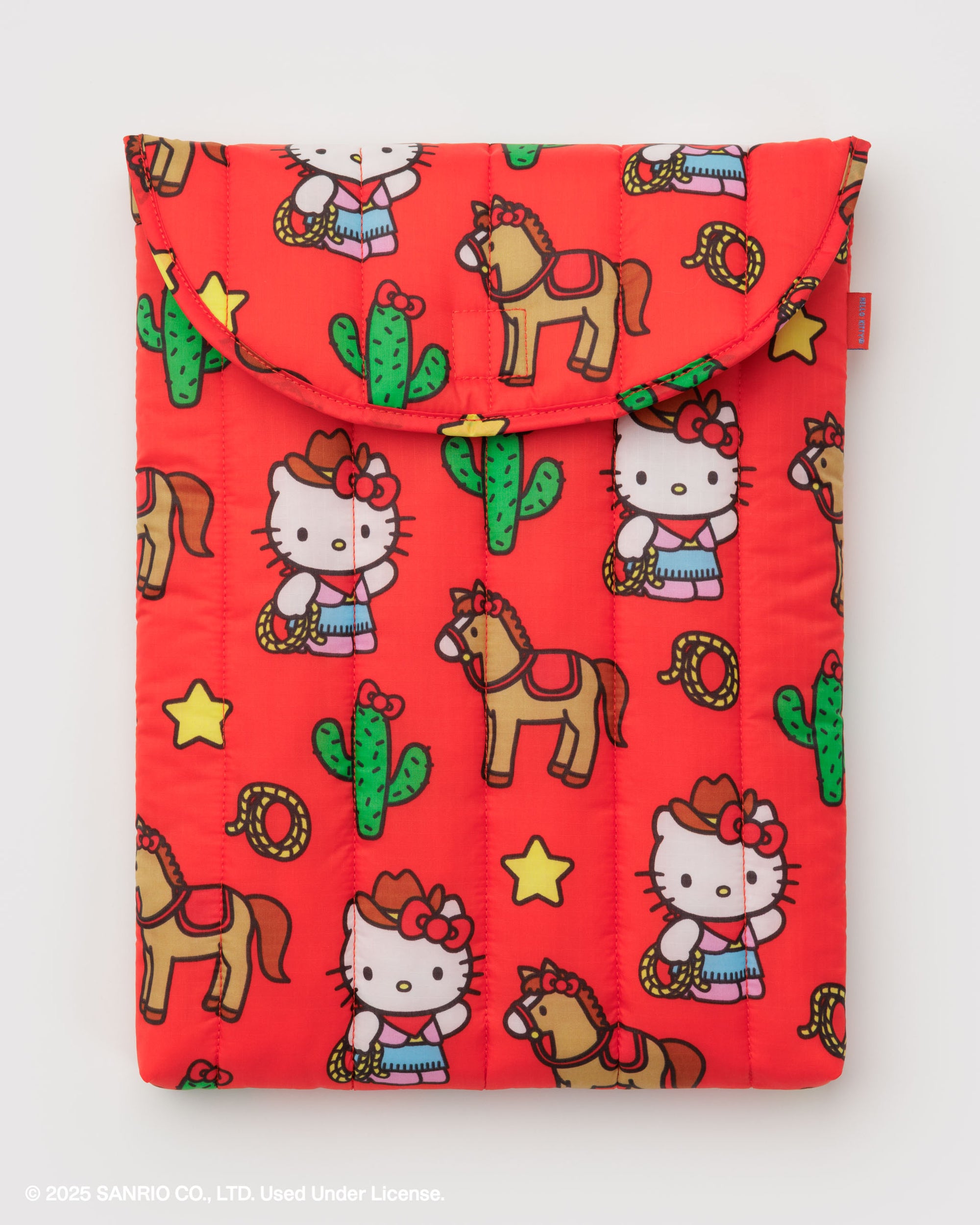 BAGGU Puffy Laptop Sleeve 13/14" - Hello Kitty Western