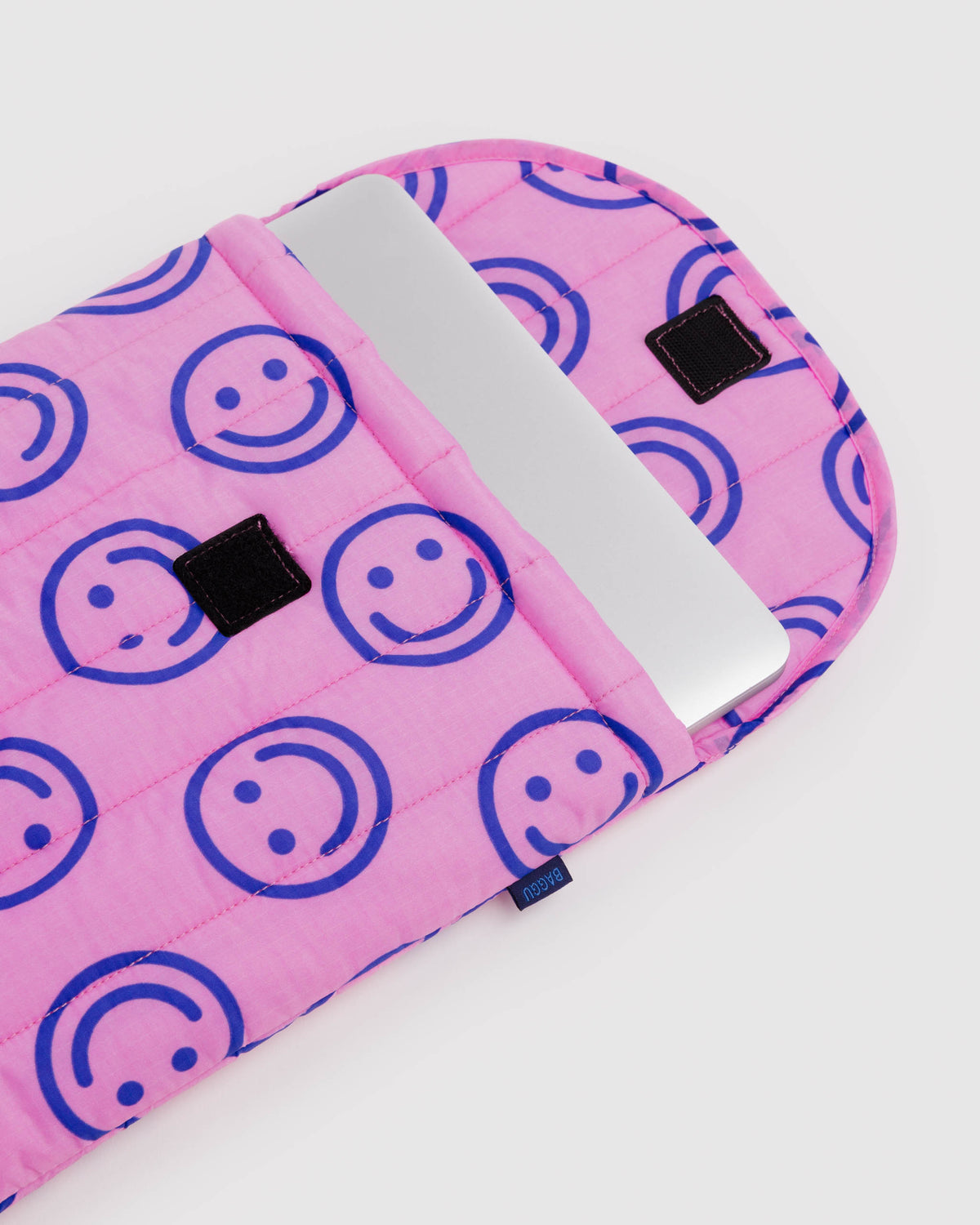 BAGGU Puffy Laptop Sleeve 16" -  Pop Pink Happy