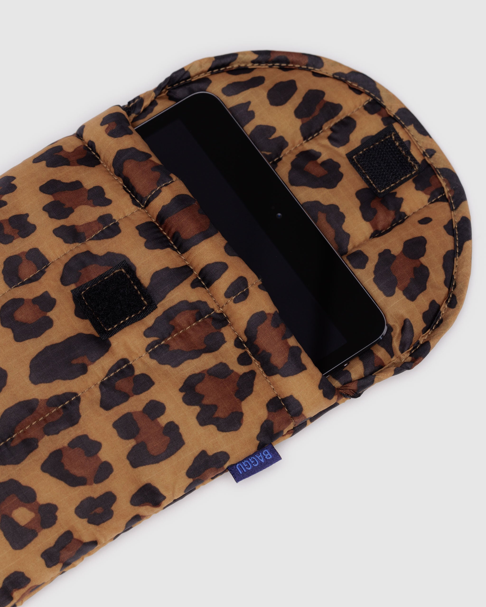 BAGGU Puffy Tablet Sleeve 8"- Leopard