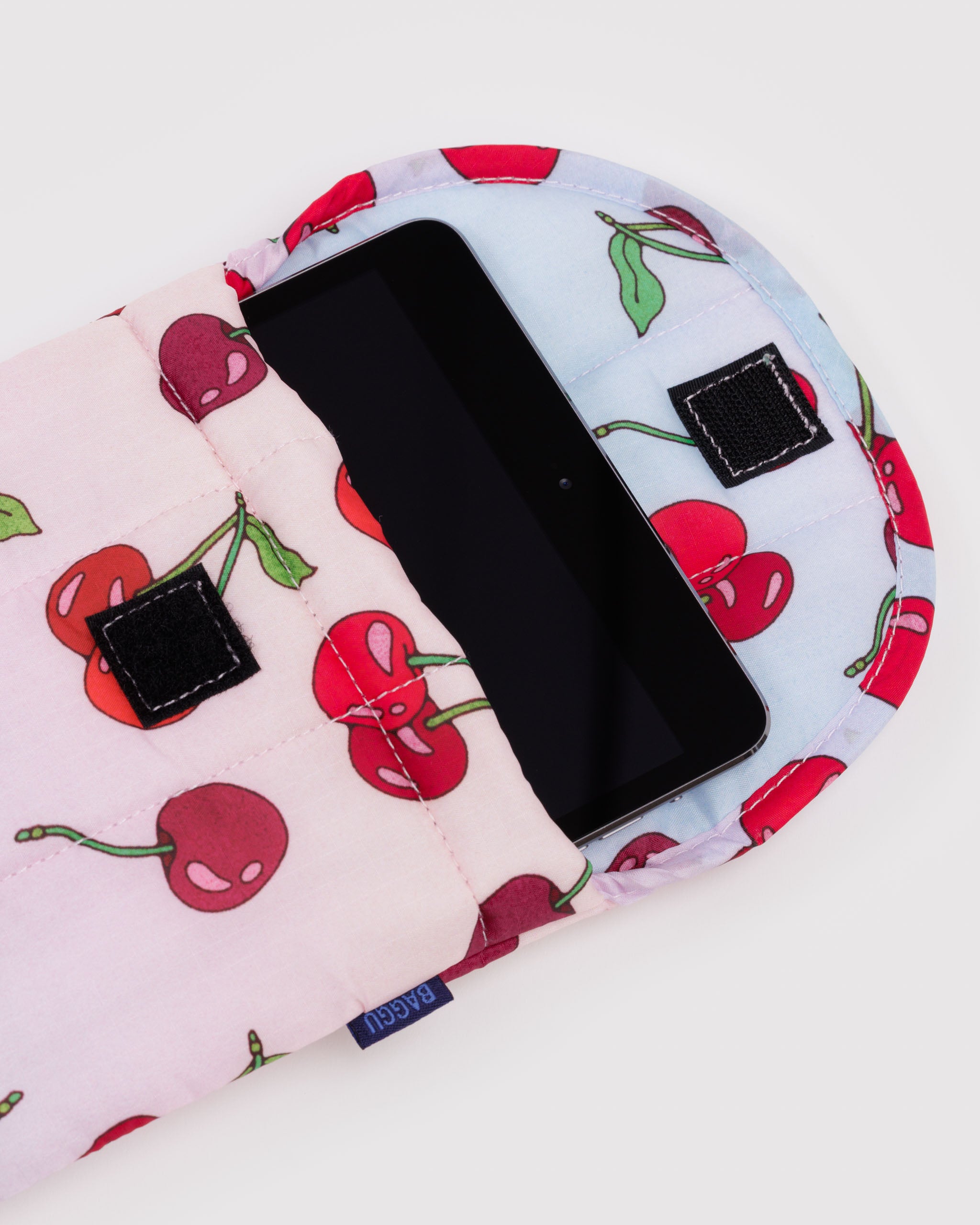 BAGGU Puffy Tablet Sleeve 8"- Cherries