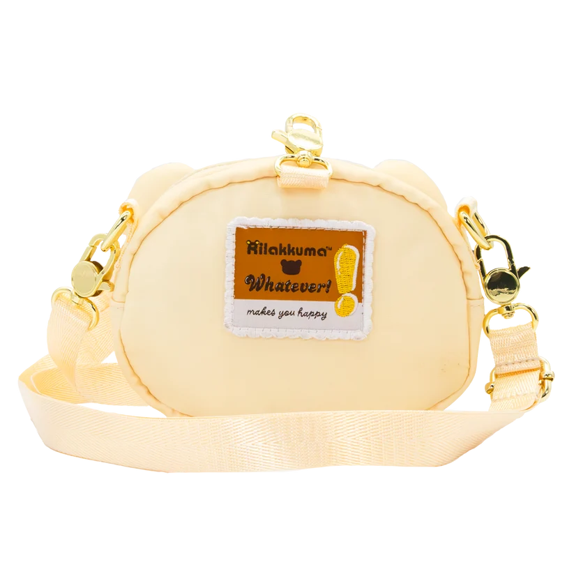 Rilakkuma Kirolakkuma Padded Nylon Mini Crossbody Bag