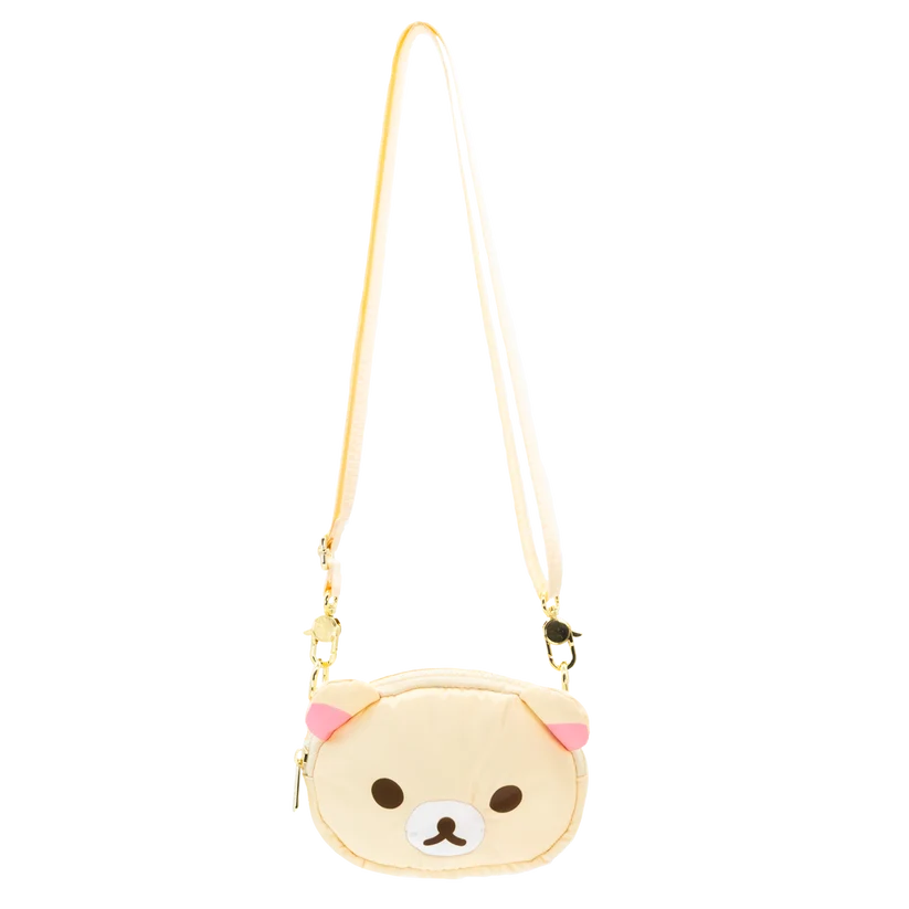 Rilakkuma Kirolakkuma Padded Nylon Mini Crossbody Bag