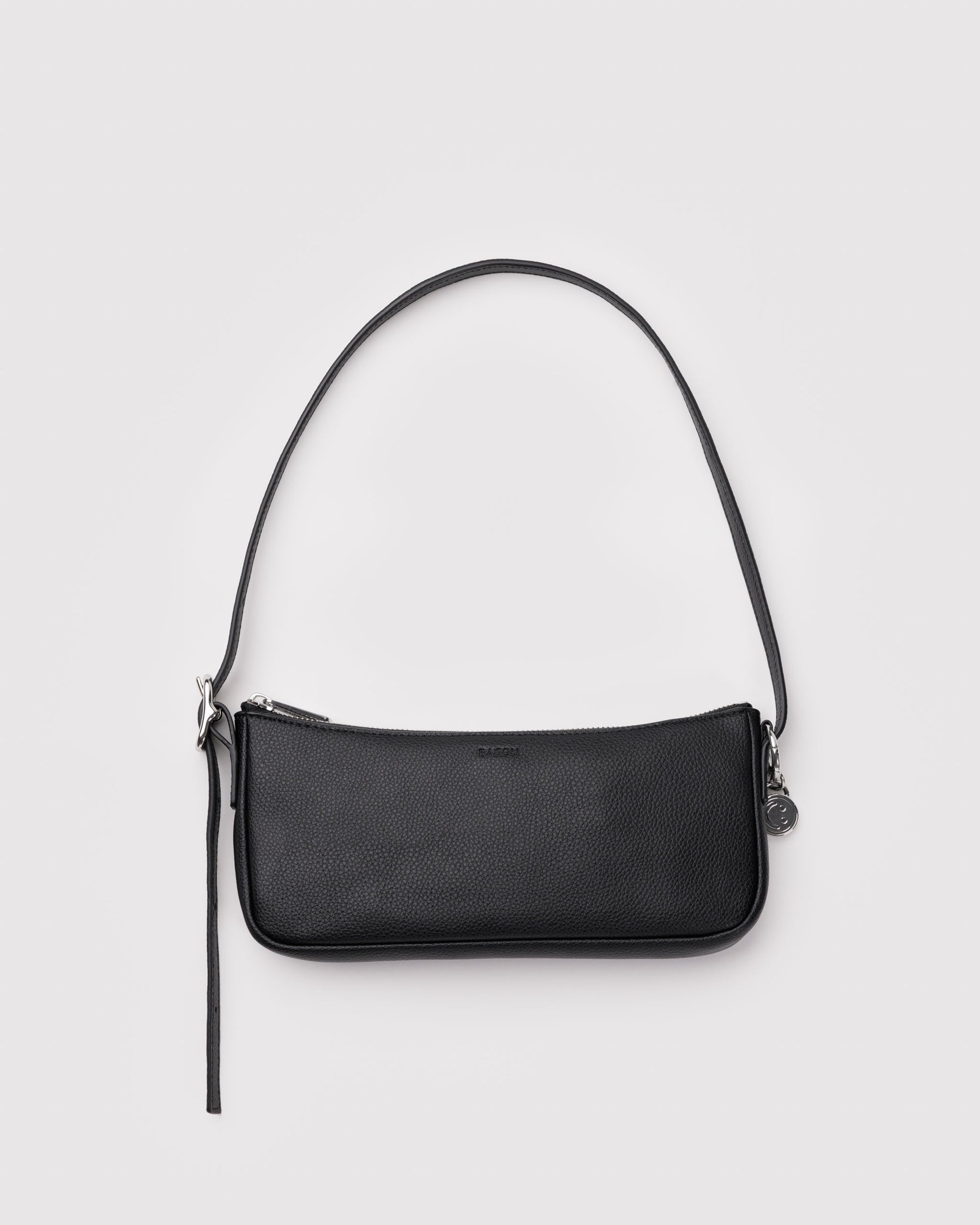 BAGGU Recycled Leather Pochette - Black