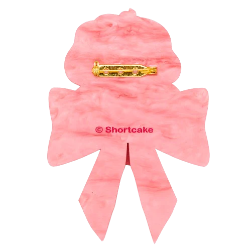 Strawberry Shortcake™ Berry Bow Layered Acrylic Collectible Pin