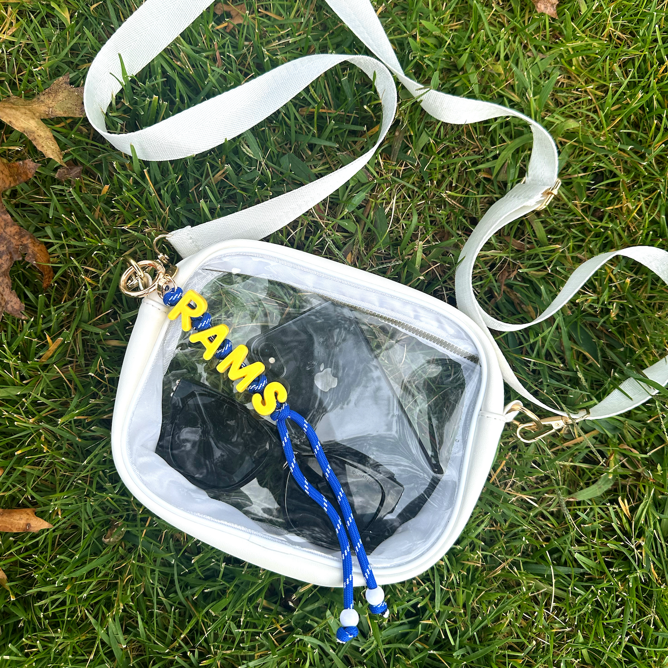 Los Angeles Rams Bubble Bag Charm