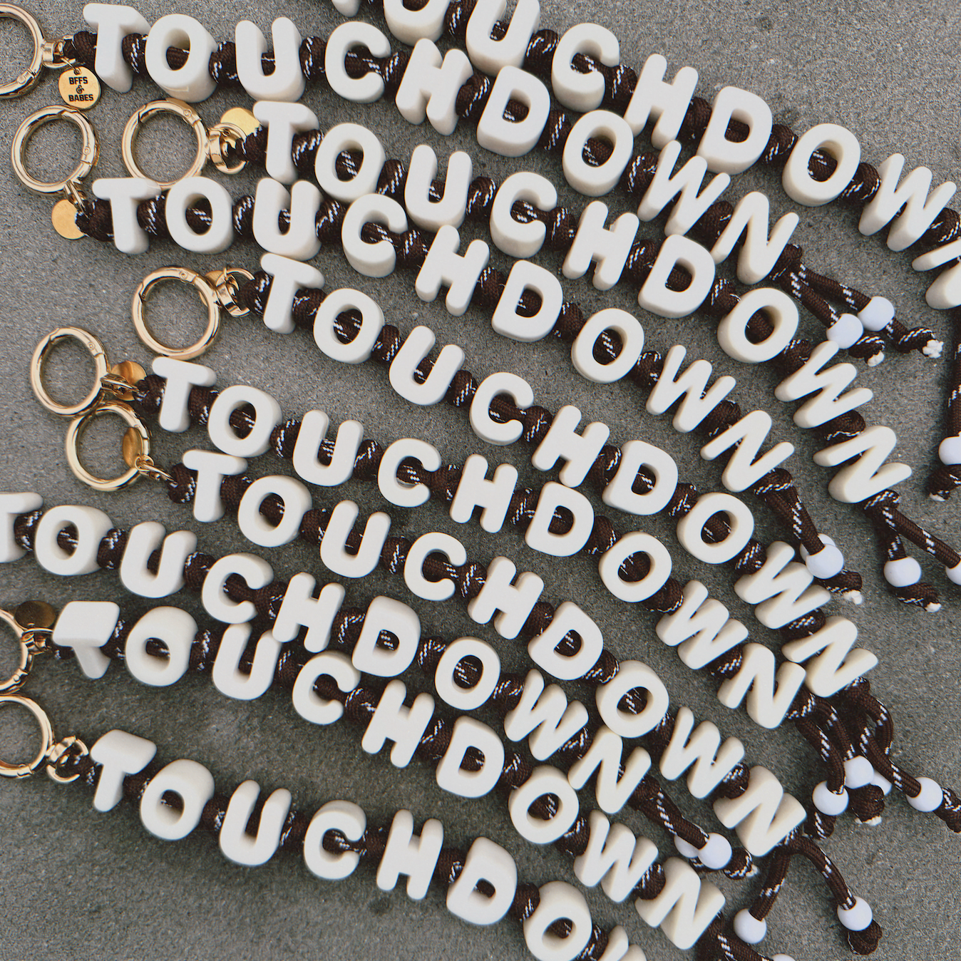 Touchdown Bubble Bag Charm