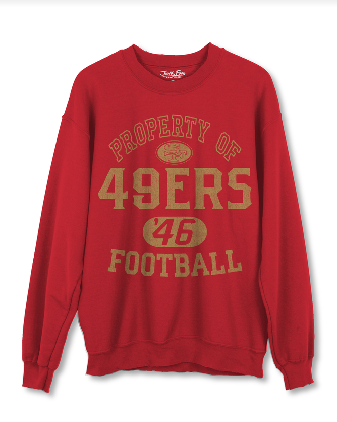San Fransisco 49ers Property Crewneck