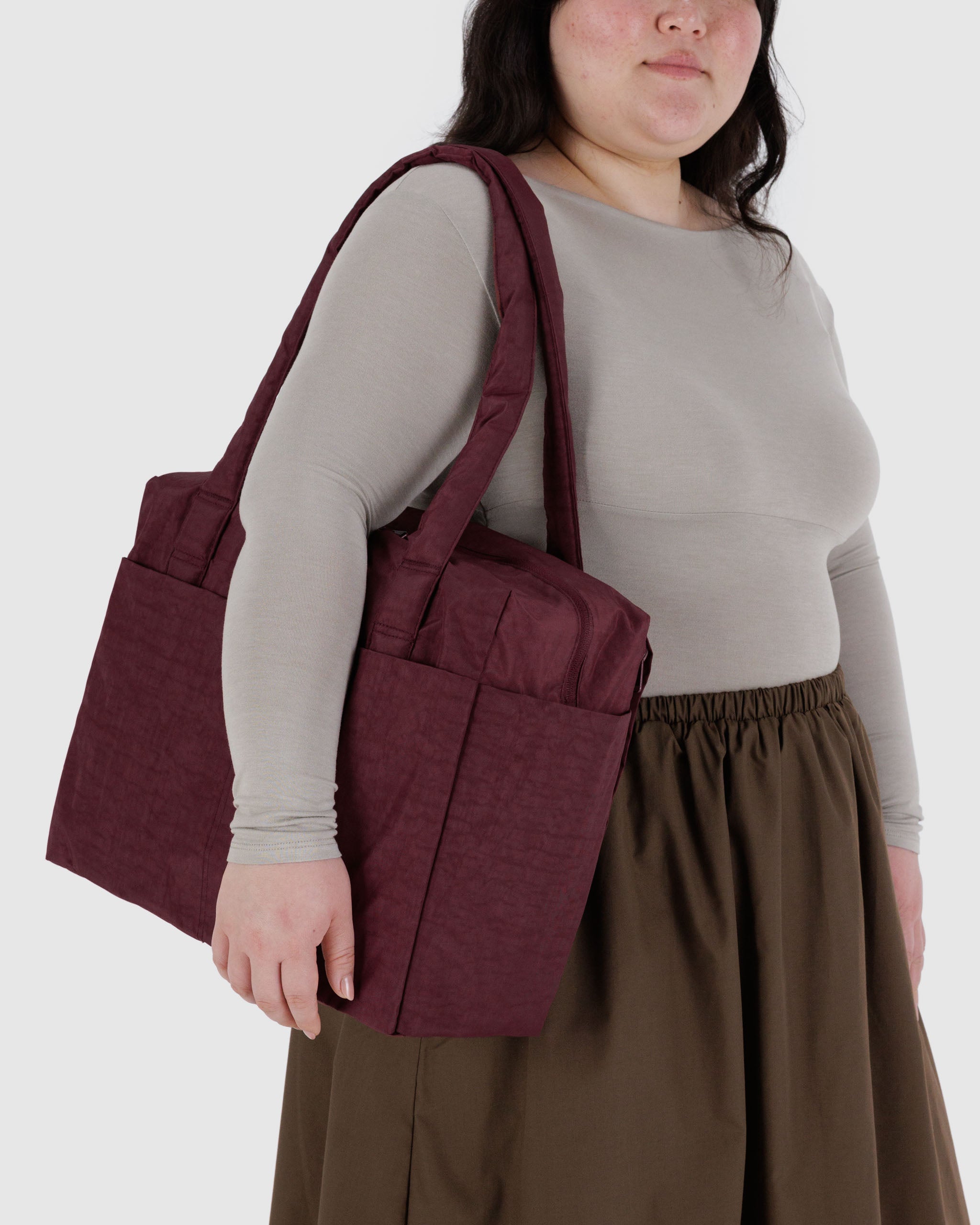 BAGGU Small Cloud Carry-On - Mahogany