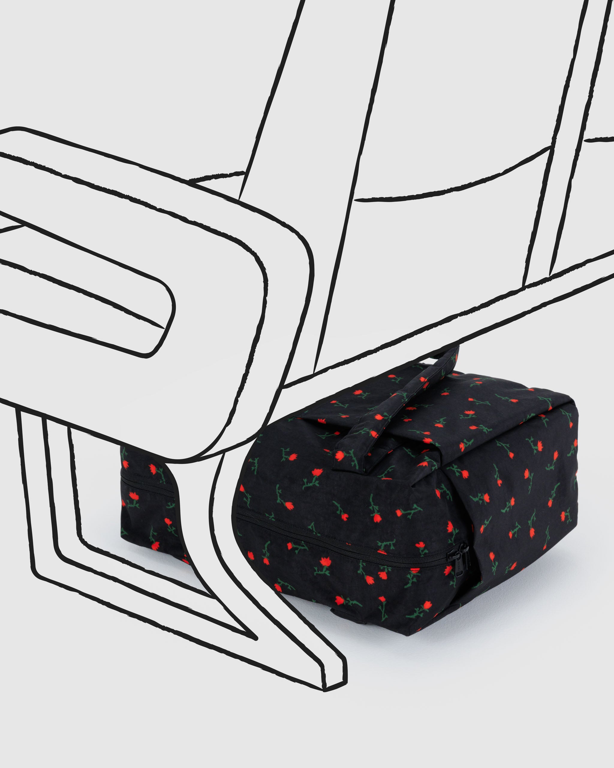 BAGGU Small Cloud Carry-On - Painted Wildflower