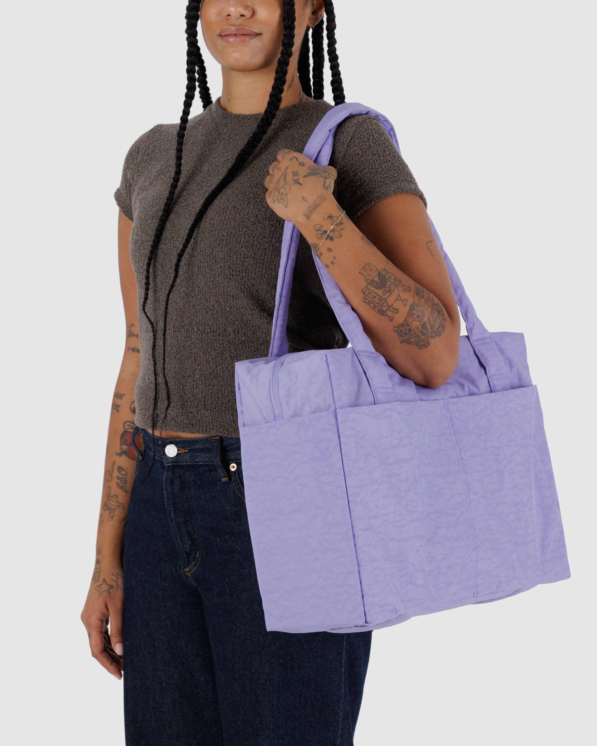 BAGGU Small Cloud Carry-On - Wisteria