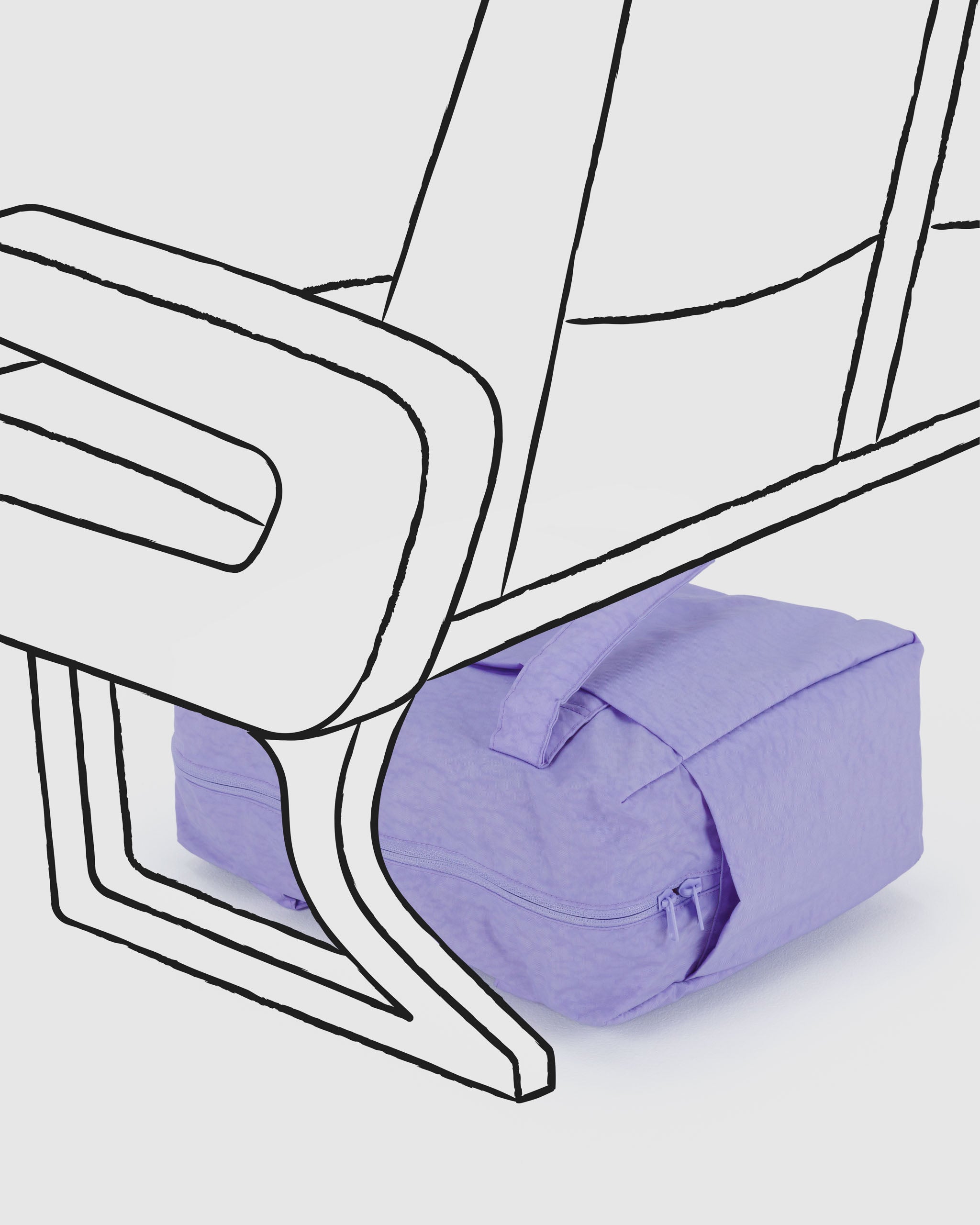 BAGGU Small Cloud Carry-On - Wisteria