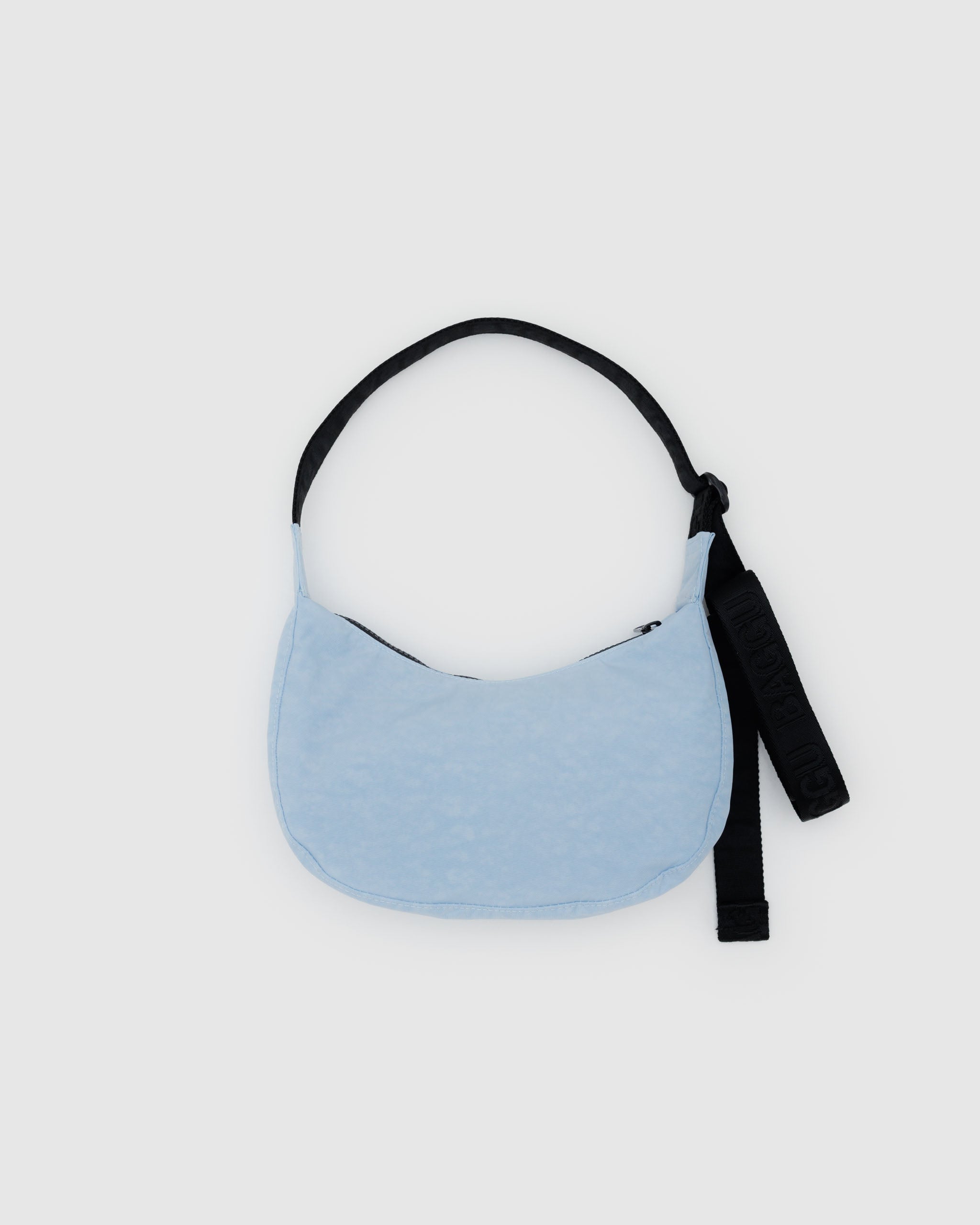 BAGGU Small Nylon Crescent Bag - Embroidered Ballet Icons