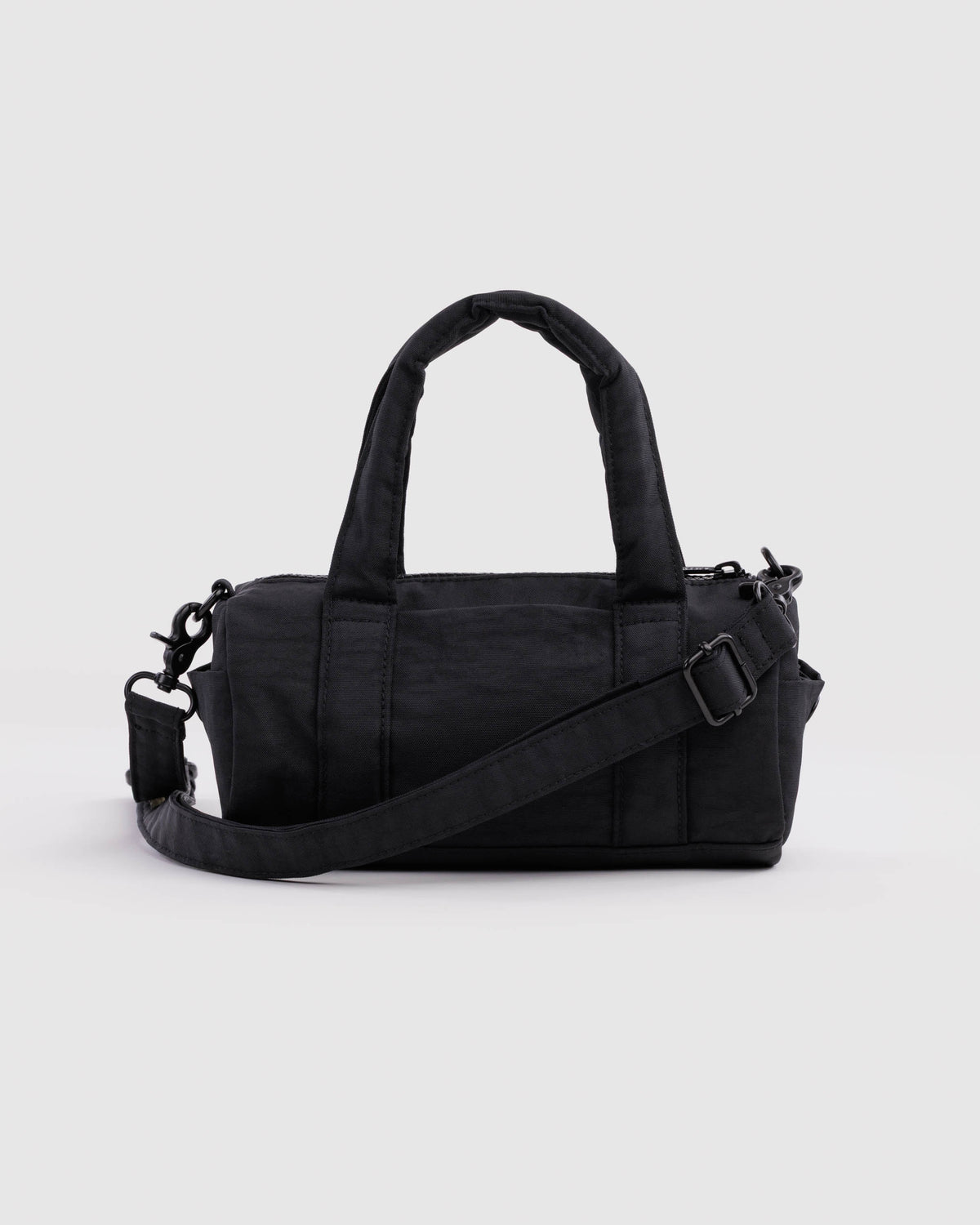 BAGGU Small Nylon Duffle Bag - Black