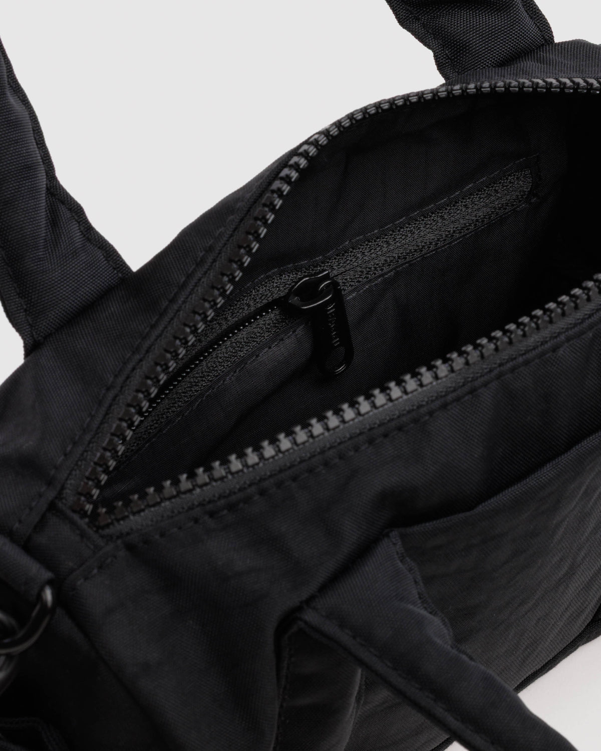 BAGGU Small Nylon Duffle Bag - Black