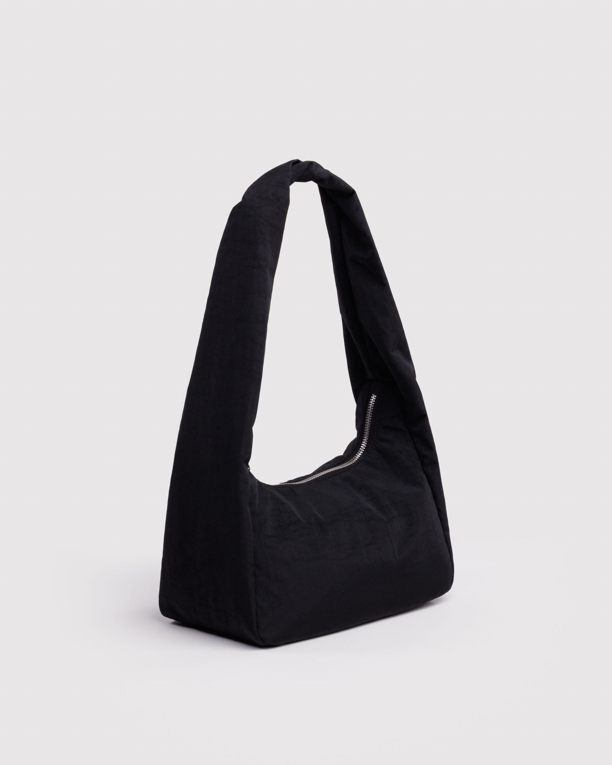 BAGGU Small Nylon Meringue - Black