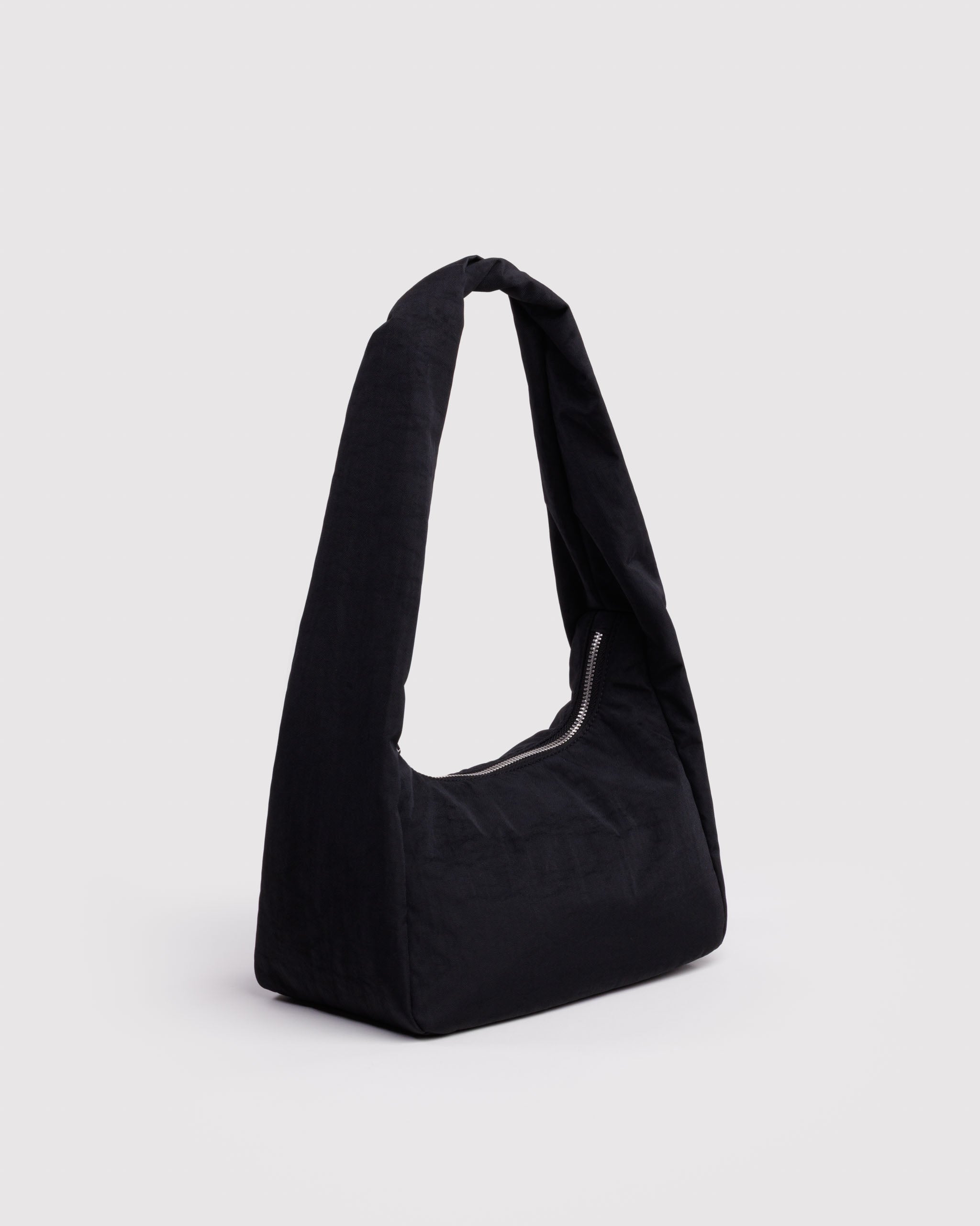 BAGGU Small Nylon Meringue - Black