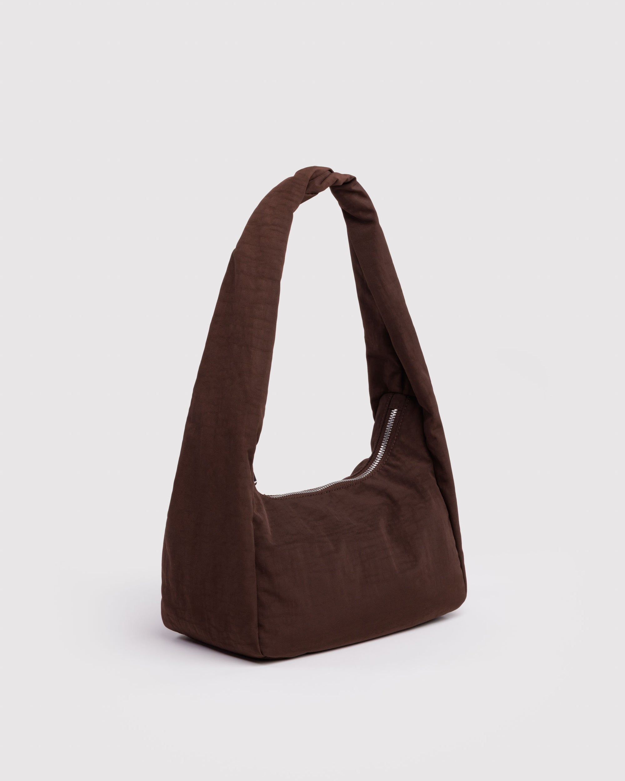 BAGGU Small Nylon Meringue - Coffee