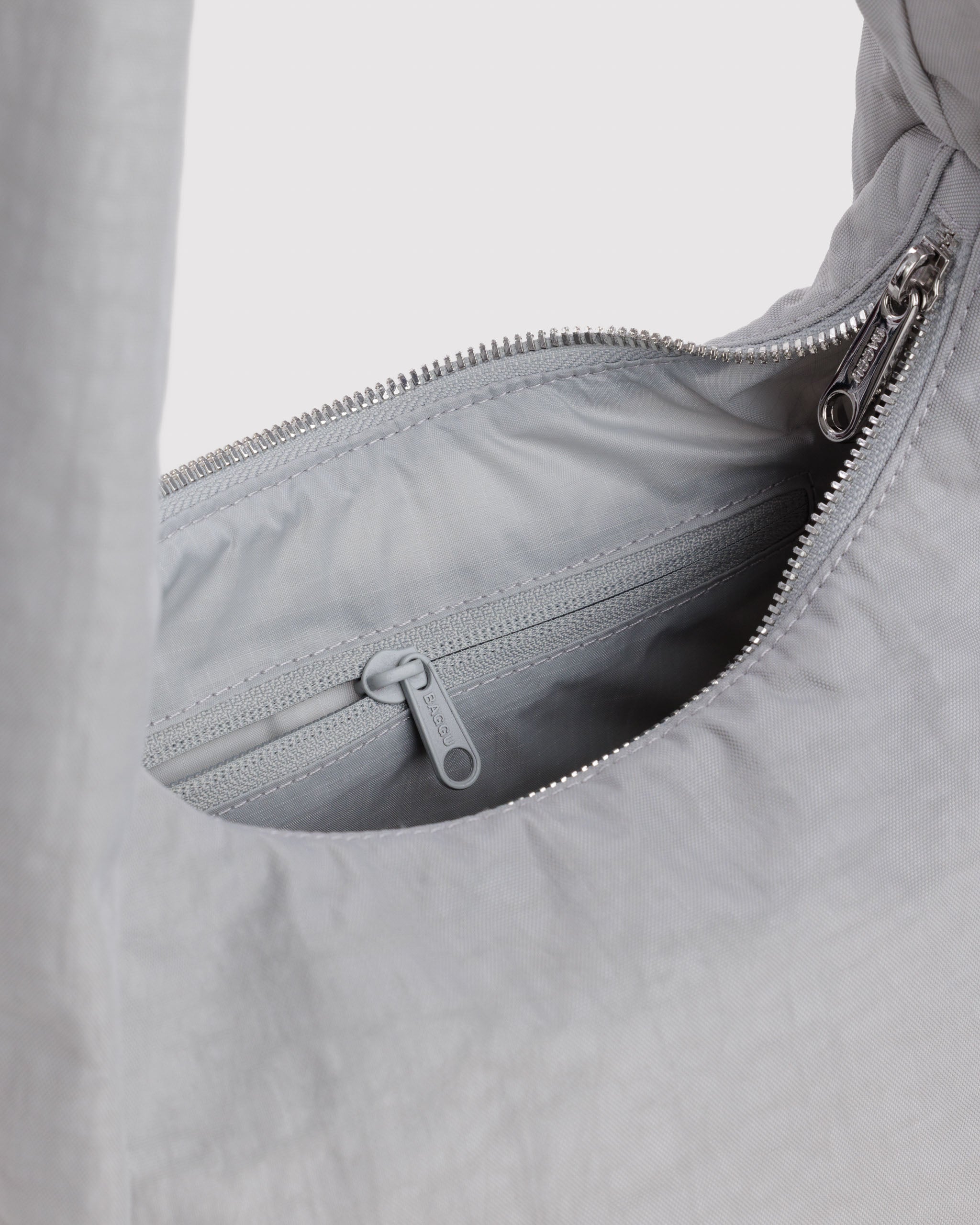 BAGGU Small Nylon Meringue Bag - Fog