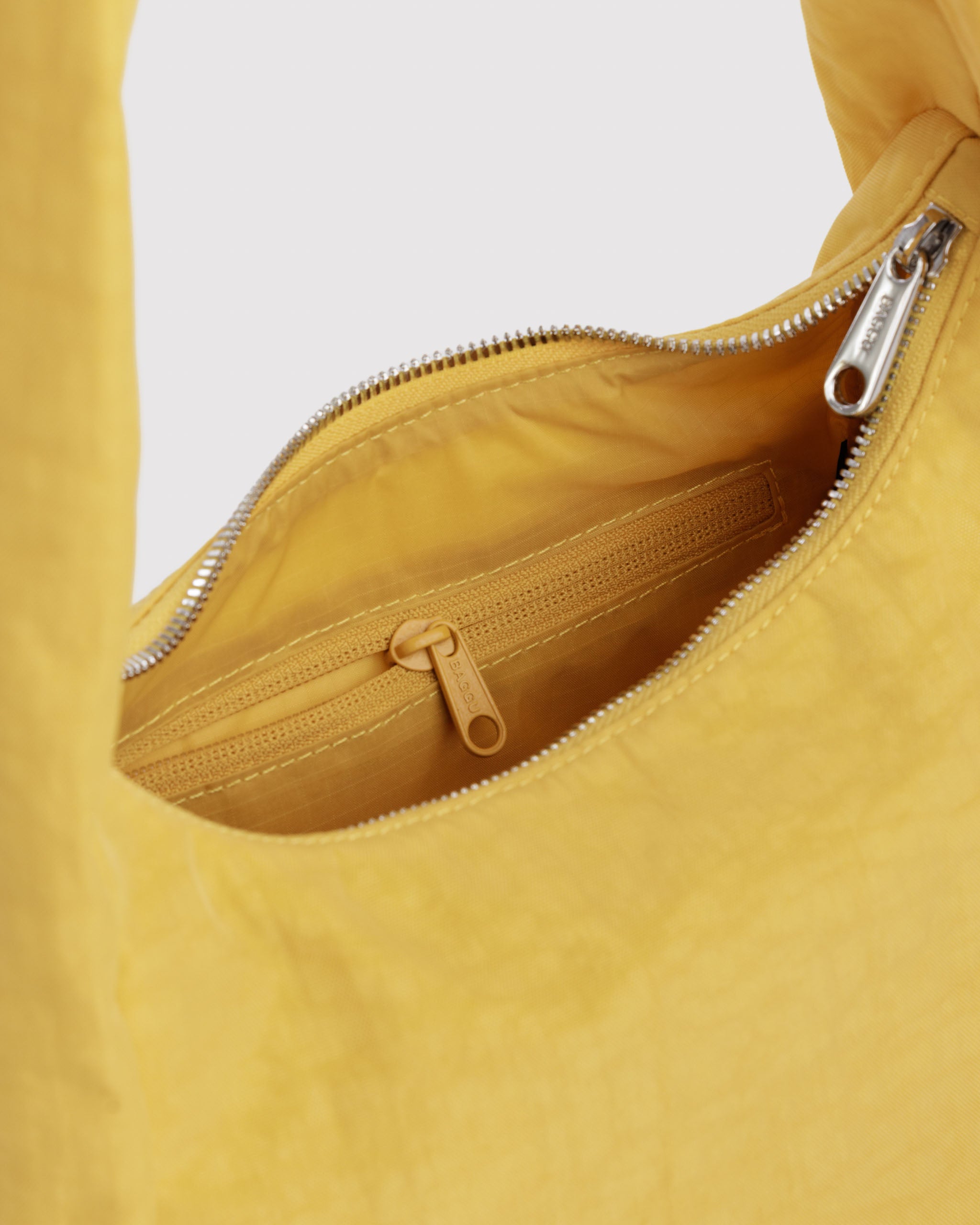 BAGGU Small Nylon Meringue Bag - Sunflower