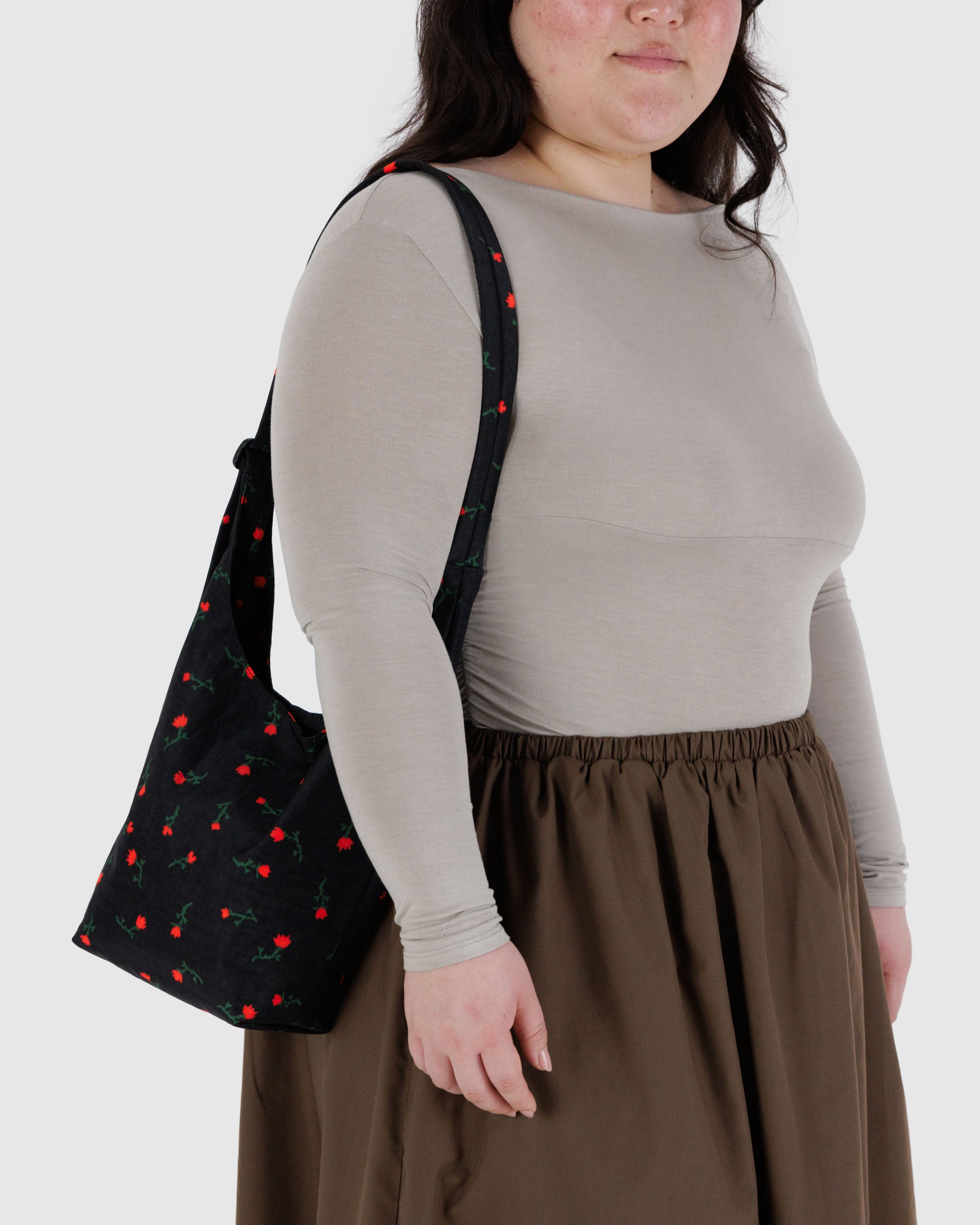 BAGGU Small Nylon Sling - Painted Wildflower
