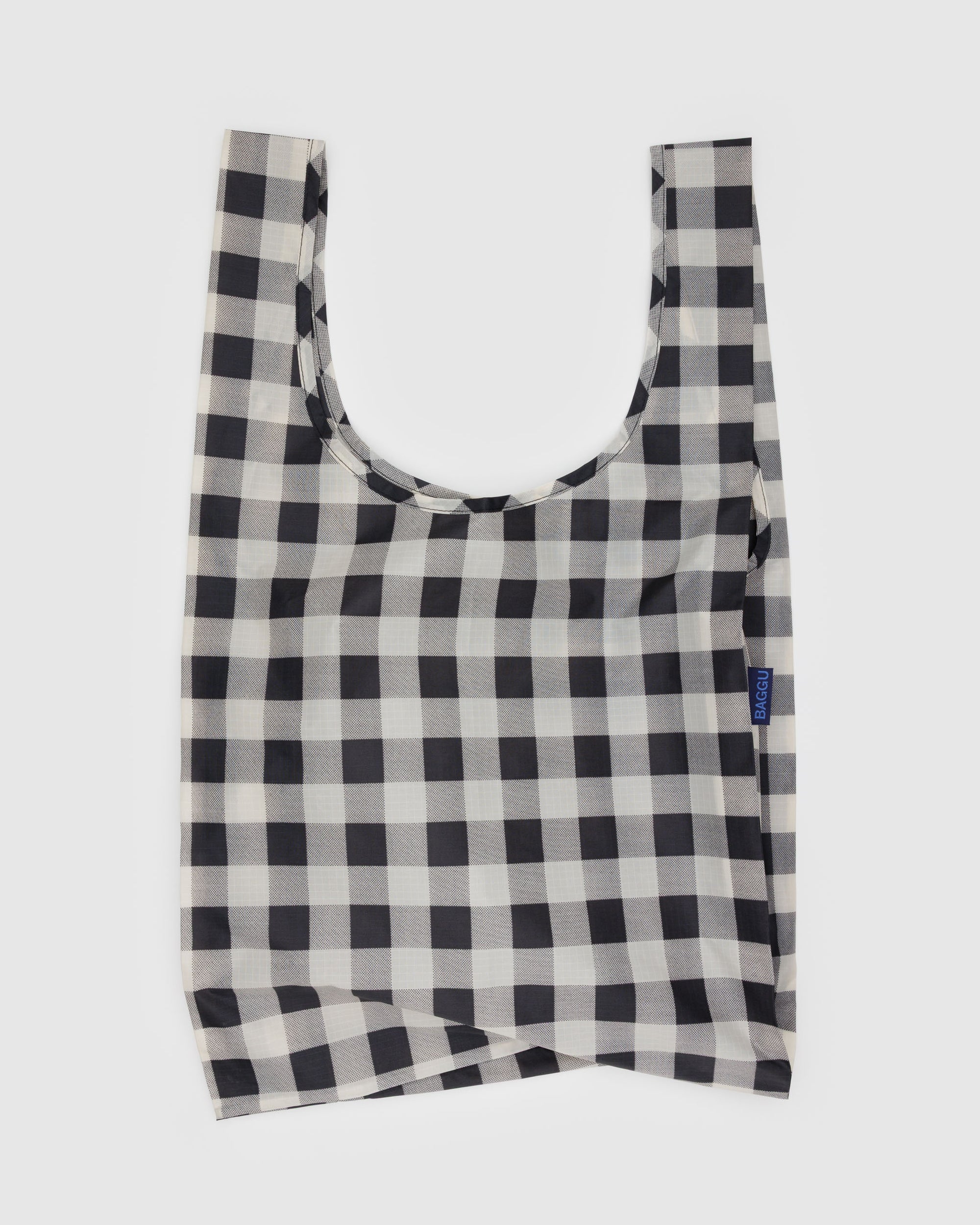 BAGGU Standard - Black & White Big Check