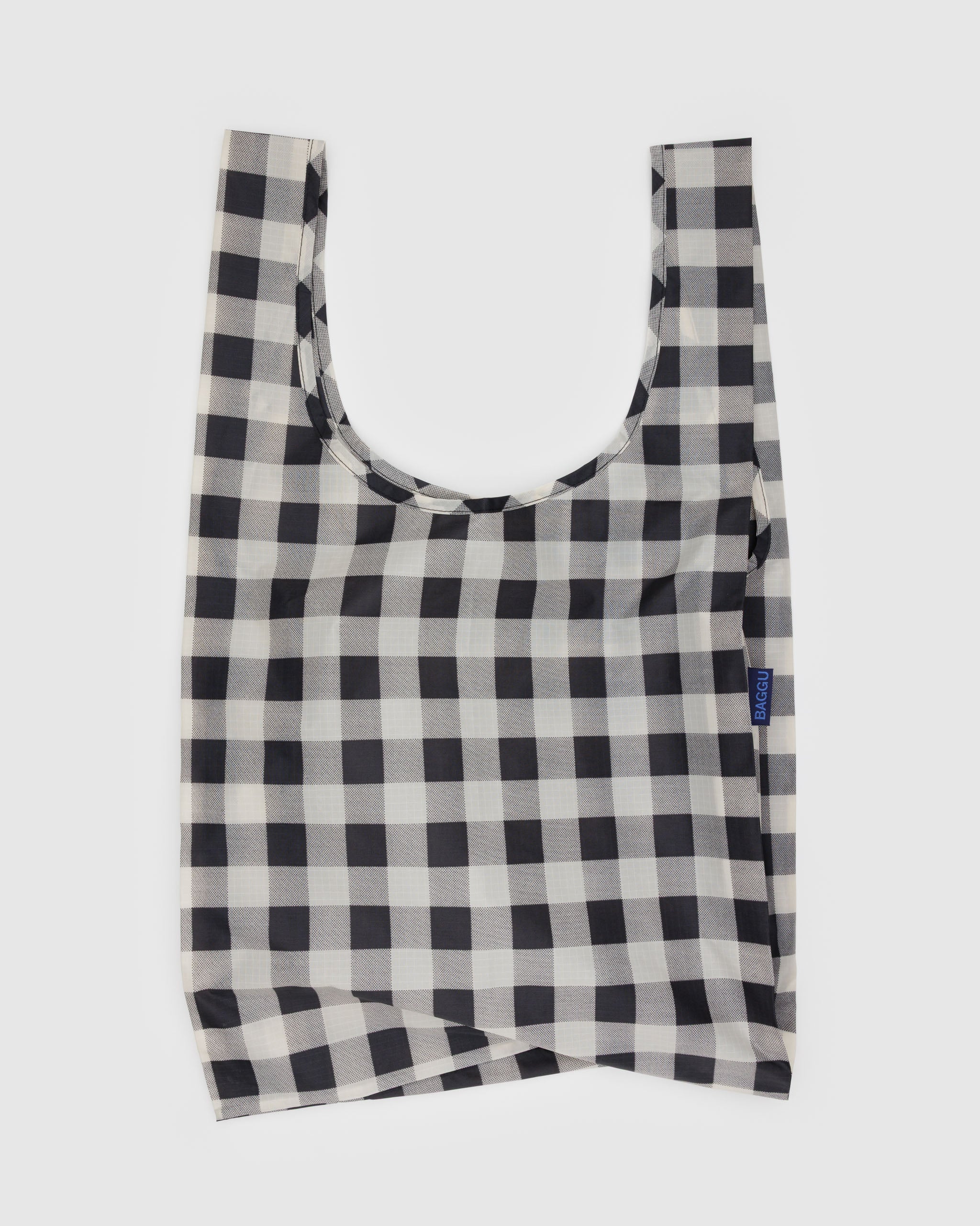 BAGGU Standard - Black & White Big Check