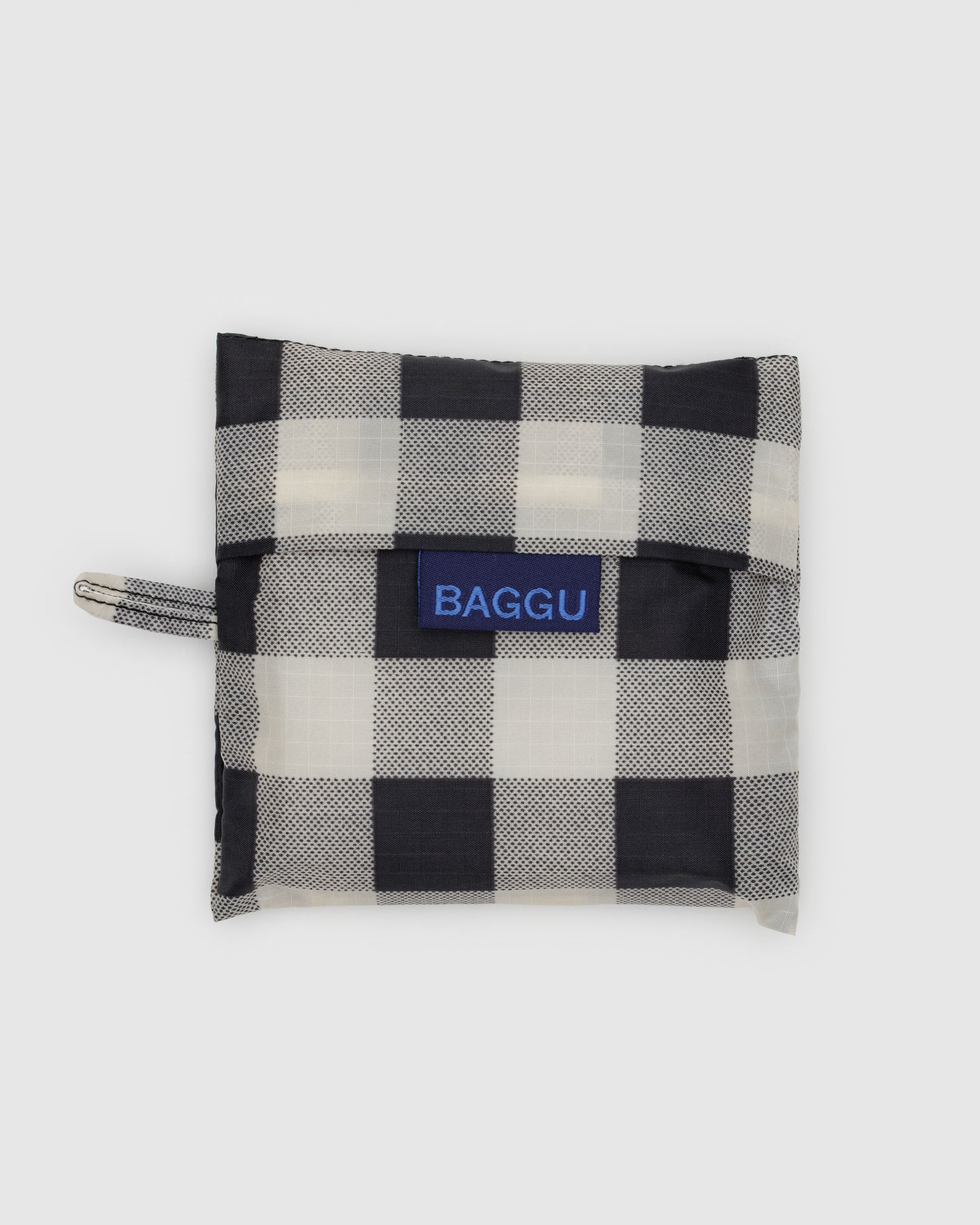 BAGGU Standard - Black & White Big Check