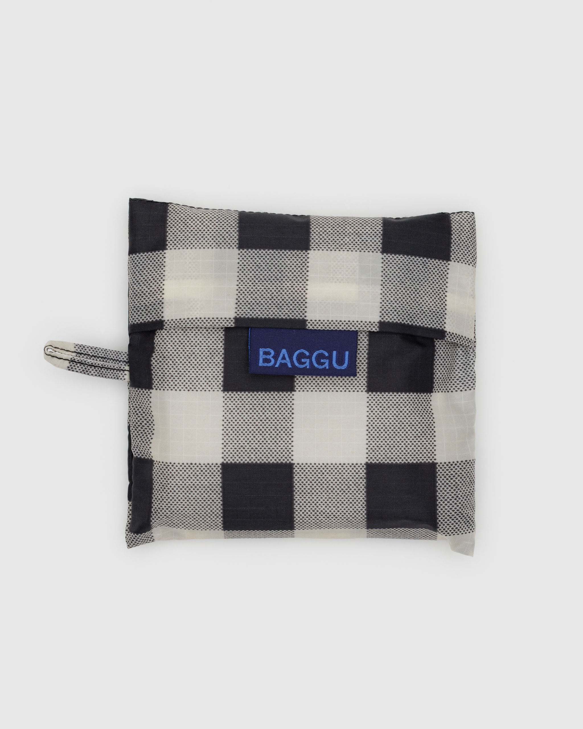 BAGGU Standard - Black & White Big Check