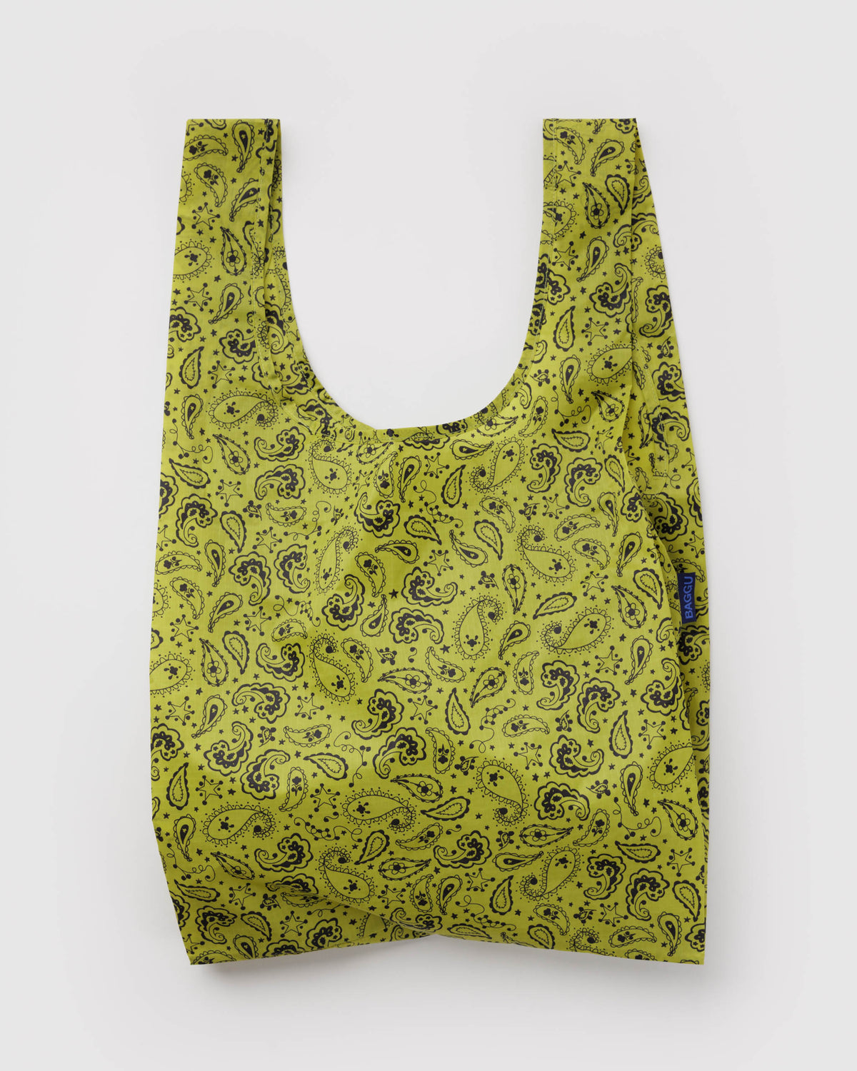 Standard Baggu - Chartreuse Paisley