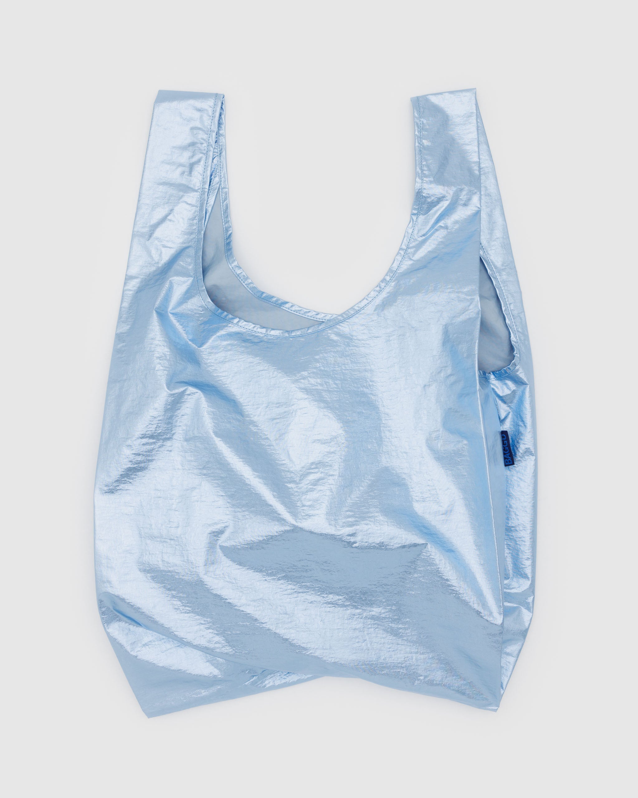 BAGGU Standard Baggu - Light Blue Metallic