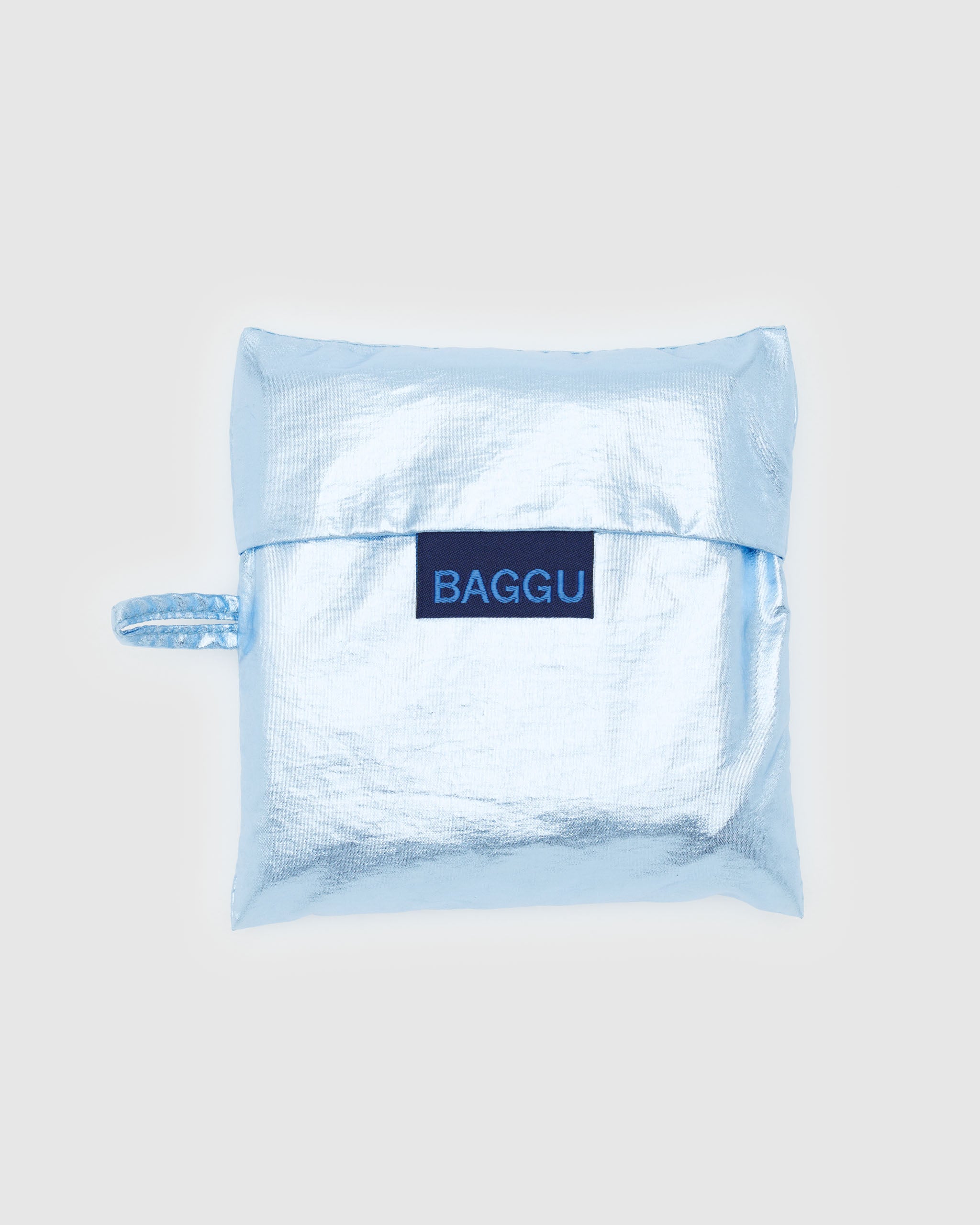 BAGGU Standard Baggu - Light Blue Metallic