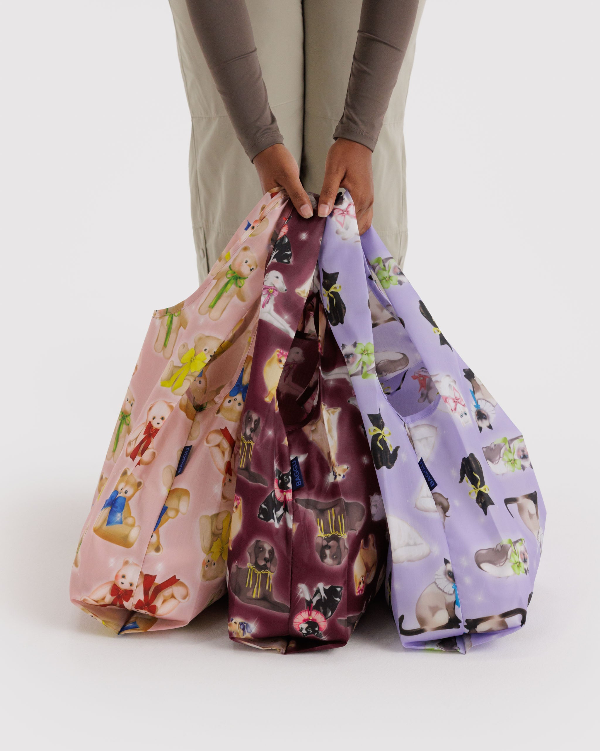 BAGGU Standard Set of 3 - Fancy Animals
