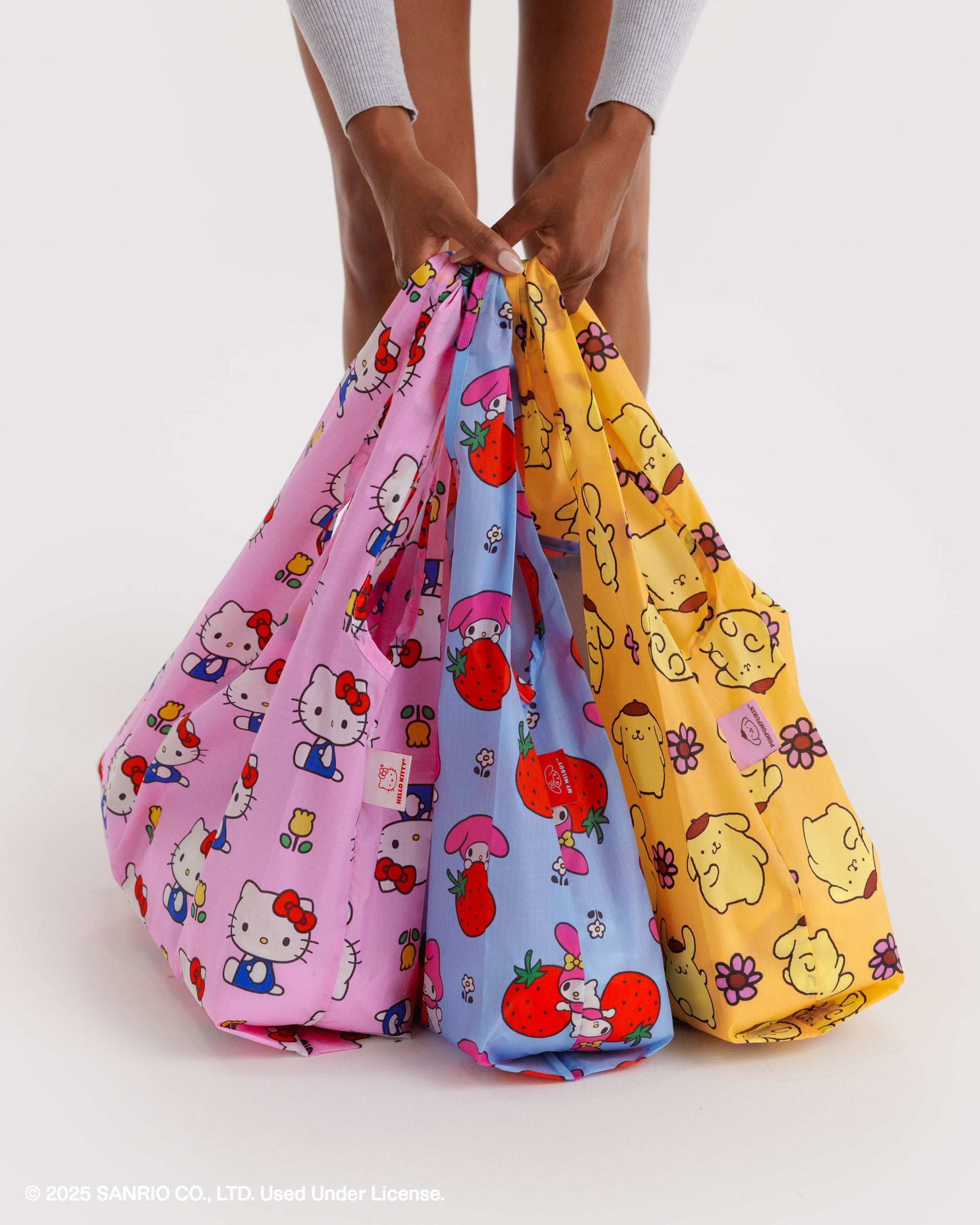 BAGGU Standard Set of 3 - Hello Kitty And Friends Florals