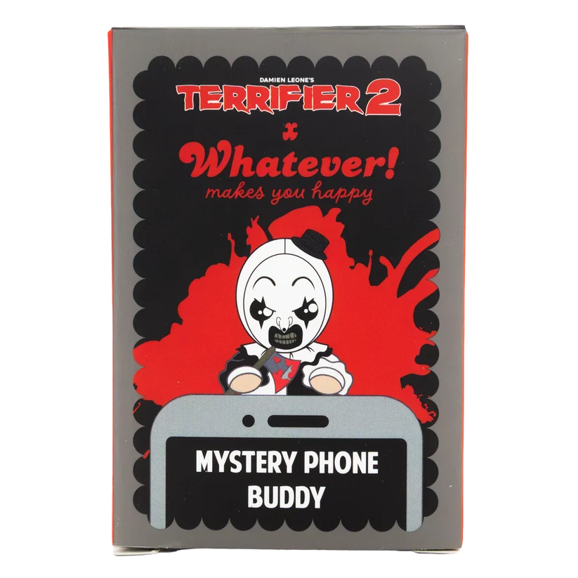 Terrifier 2 Mystery Box Art the Clown Phone Buddies