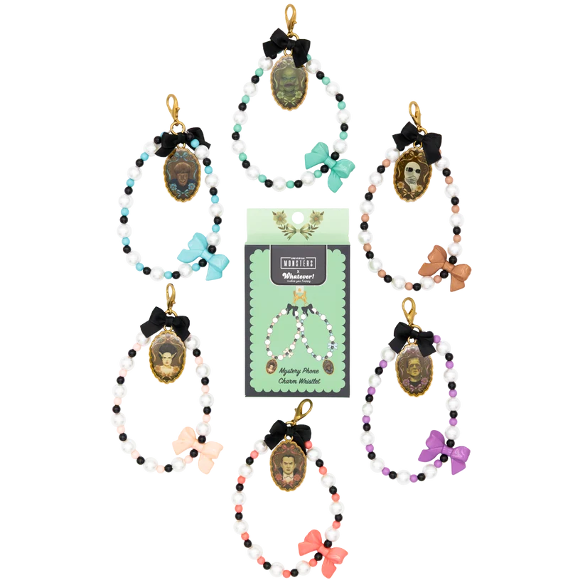 Universal Monsters Coquette Mystery Box Beaded Wristlet