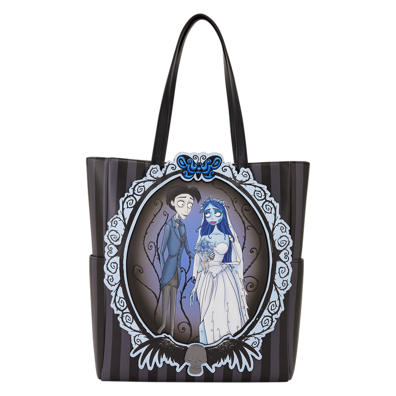 Loungefly Corpse Bride Victor & Emily Tote Bag