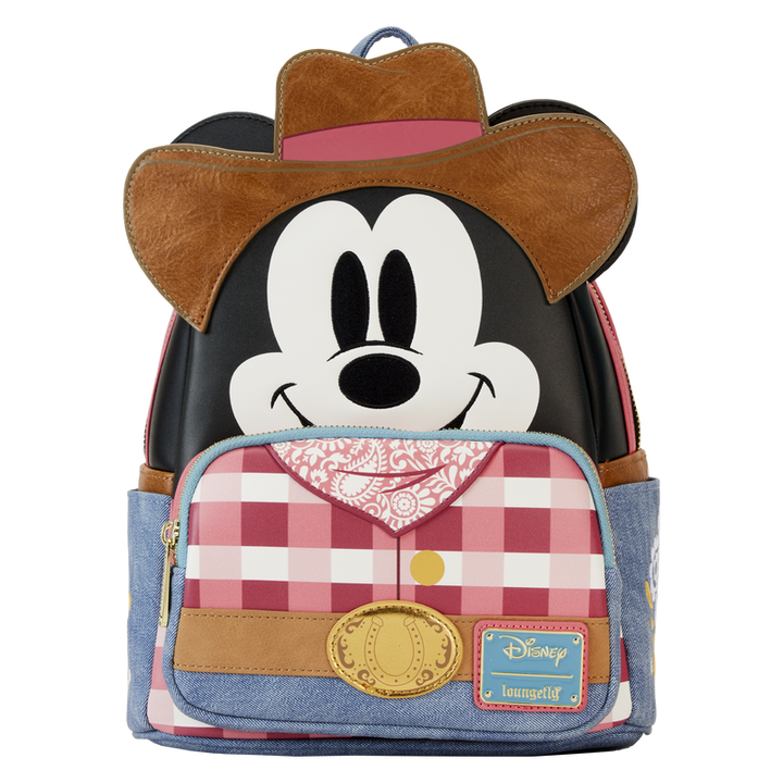 Loungefly Disney Western Mickey Mouse Cosplay Mini Backpack