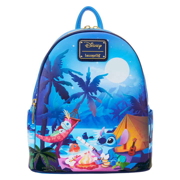 Stitch Camping Cuties Glow Mini Backpack