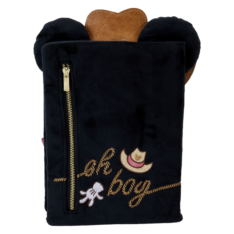 Loungefly Disney Western Mickey Plush Journal