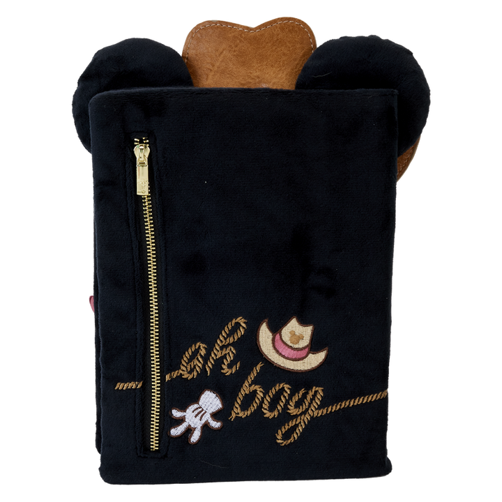 Loungefly Disney Western Mickey Plush Journal