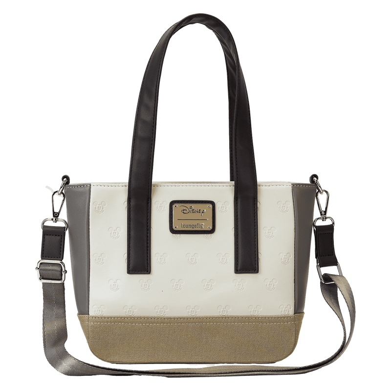Mickey & Friends Canvas Mini Tote Crossbody Bag