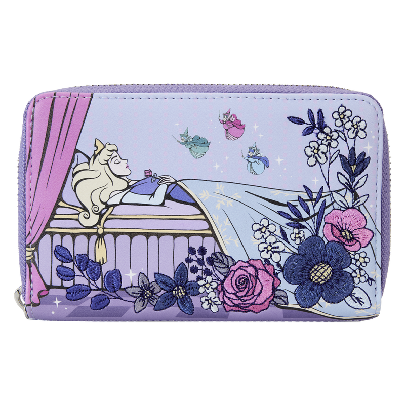 Loungefly Disney Sleeping Beauty 65th Anniversary Zip Around Wallet