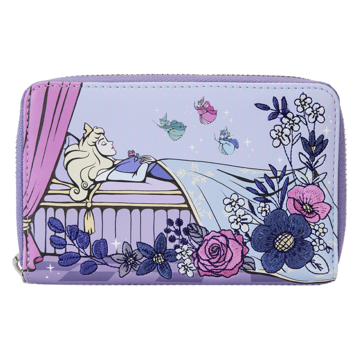 Loungefly Disney Sleeping Beauty 65th Anniversary Zip Around Wallet