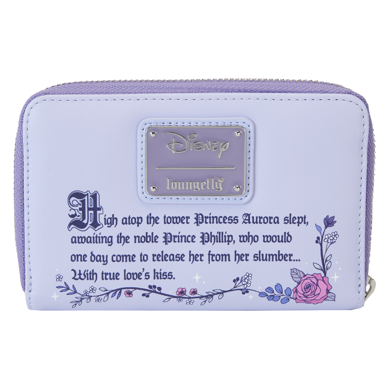 Loungefly Disney Sleeping Beauty 65th Anniversary Zip Around Wallet