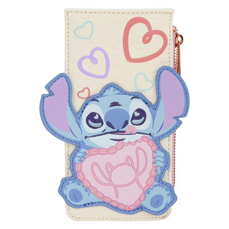 Loungefly Stitch & Angel Be Mine Large Card Holder